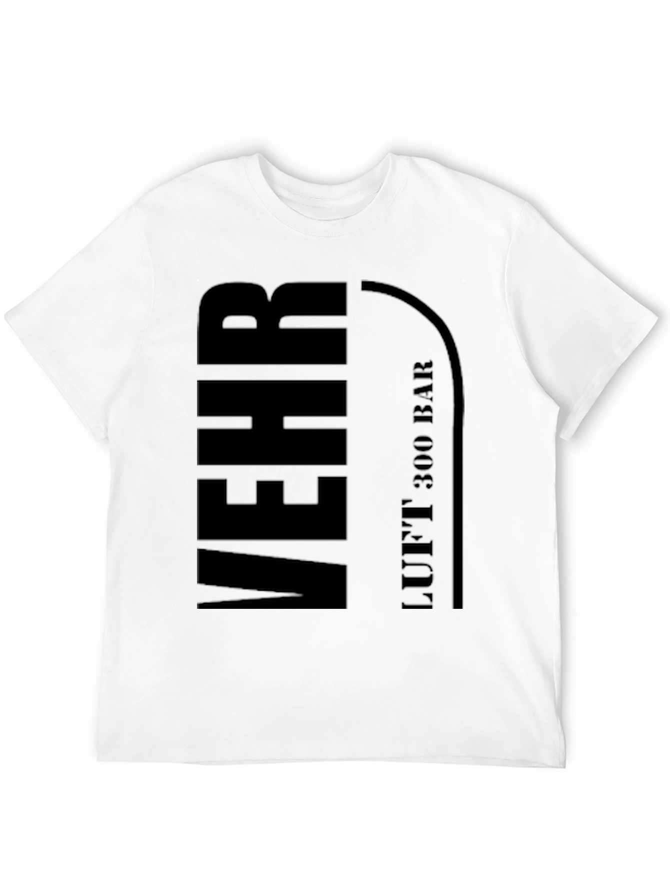 MEHR LUFT 300 BAR Black T-Shirt