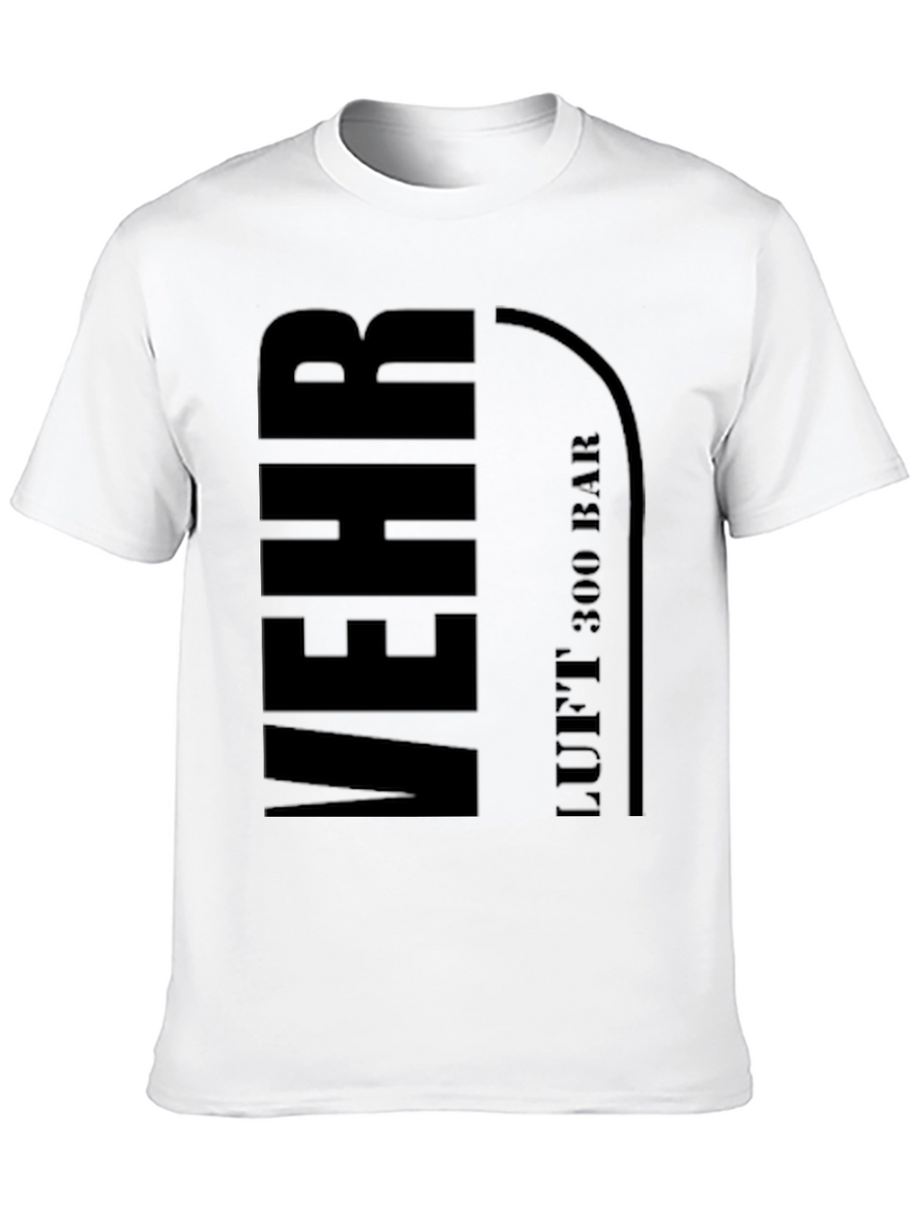 MEHR LUFT 300 BAR Black T-Shirt