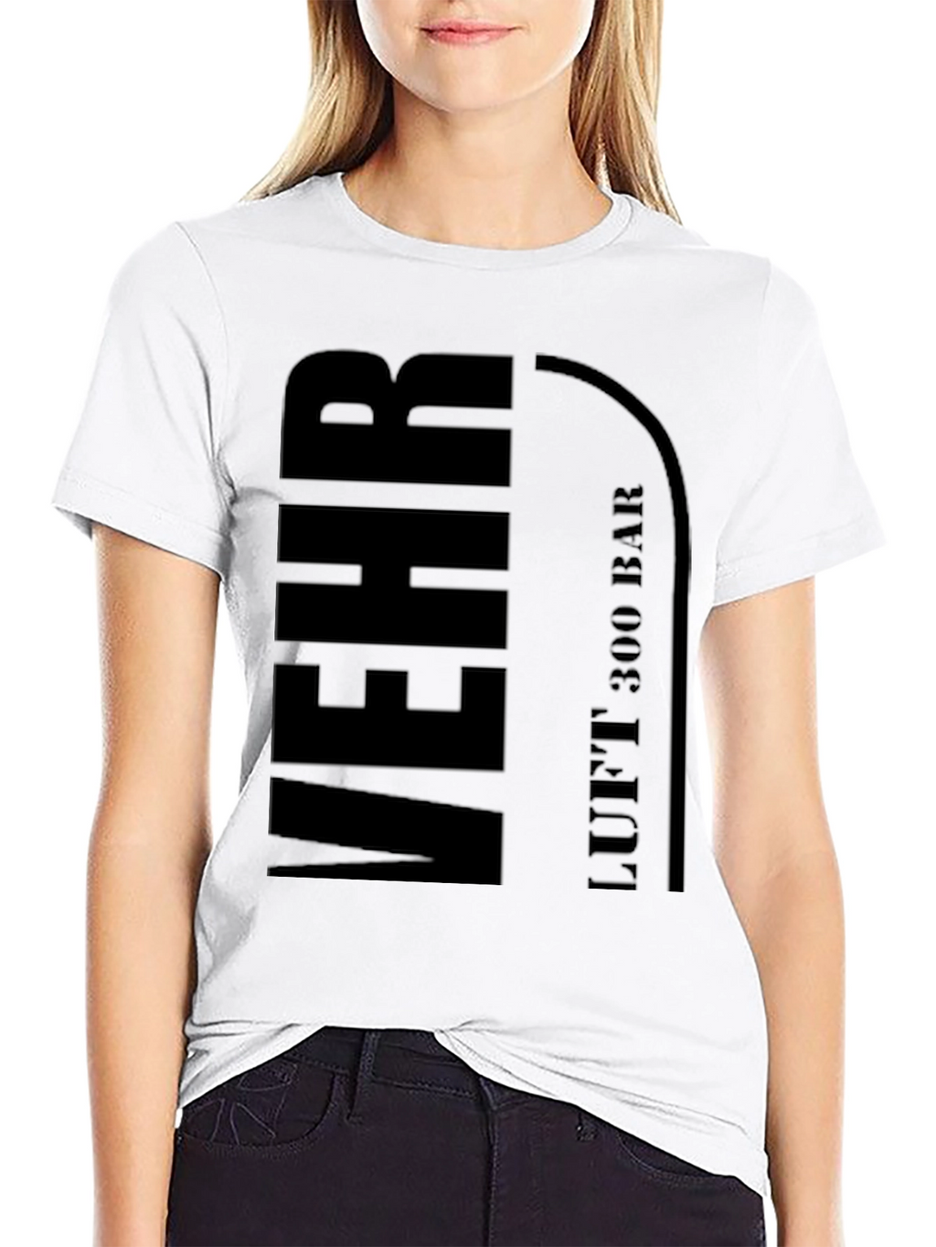 MEHR LUFT 300 BAR Black T-Shirt