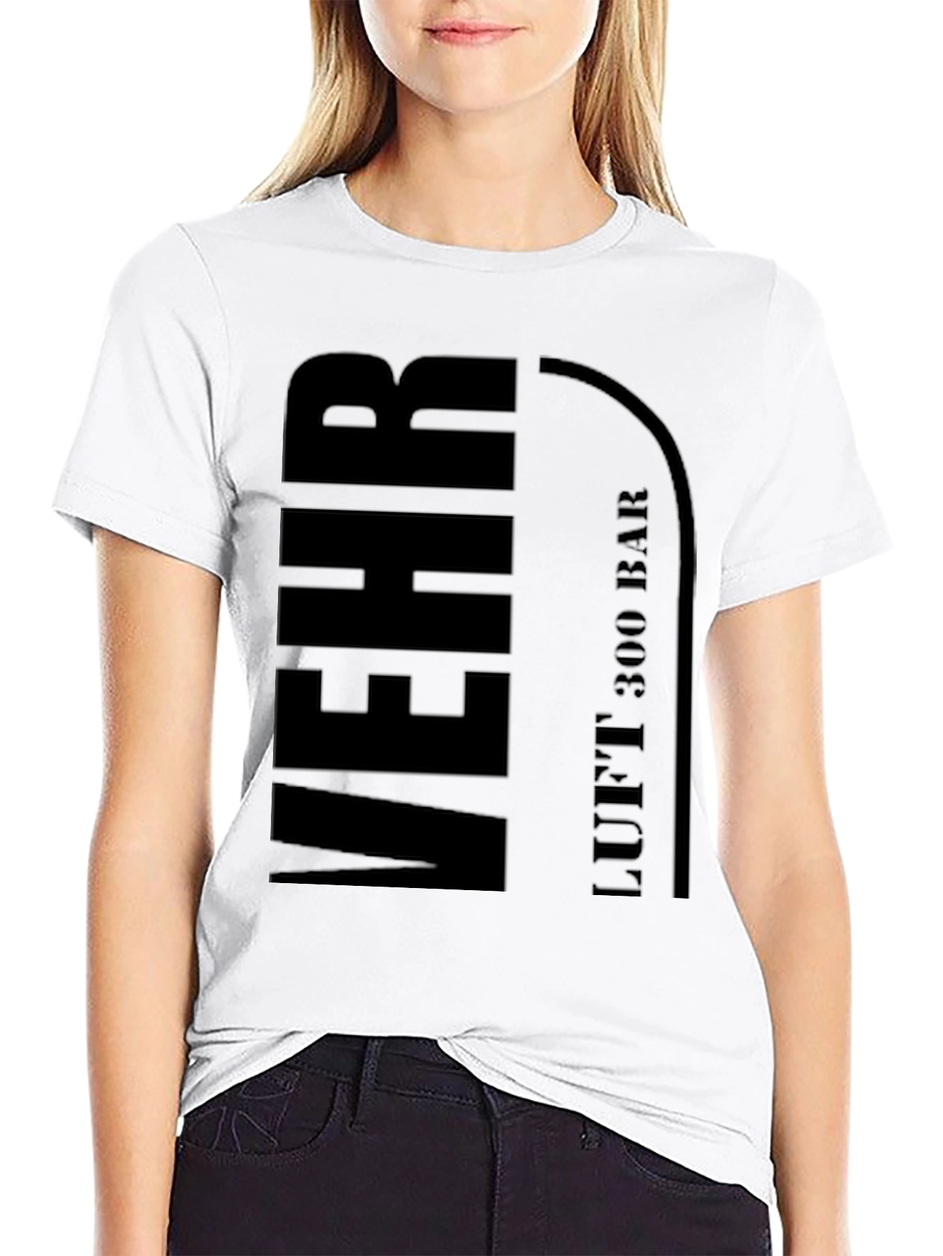 MEHR LUFT 300 BAR Black T-Shirt