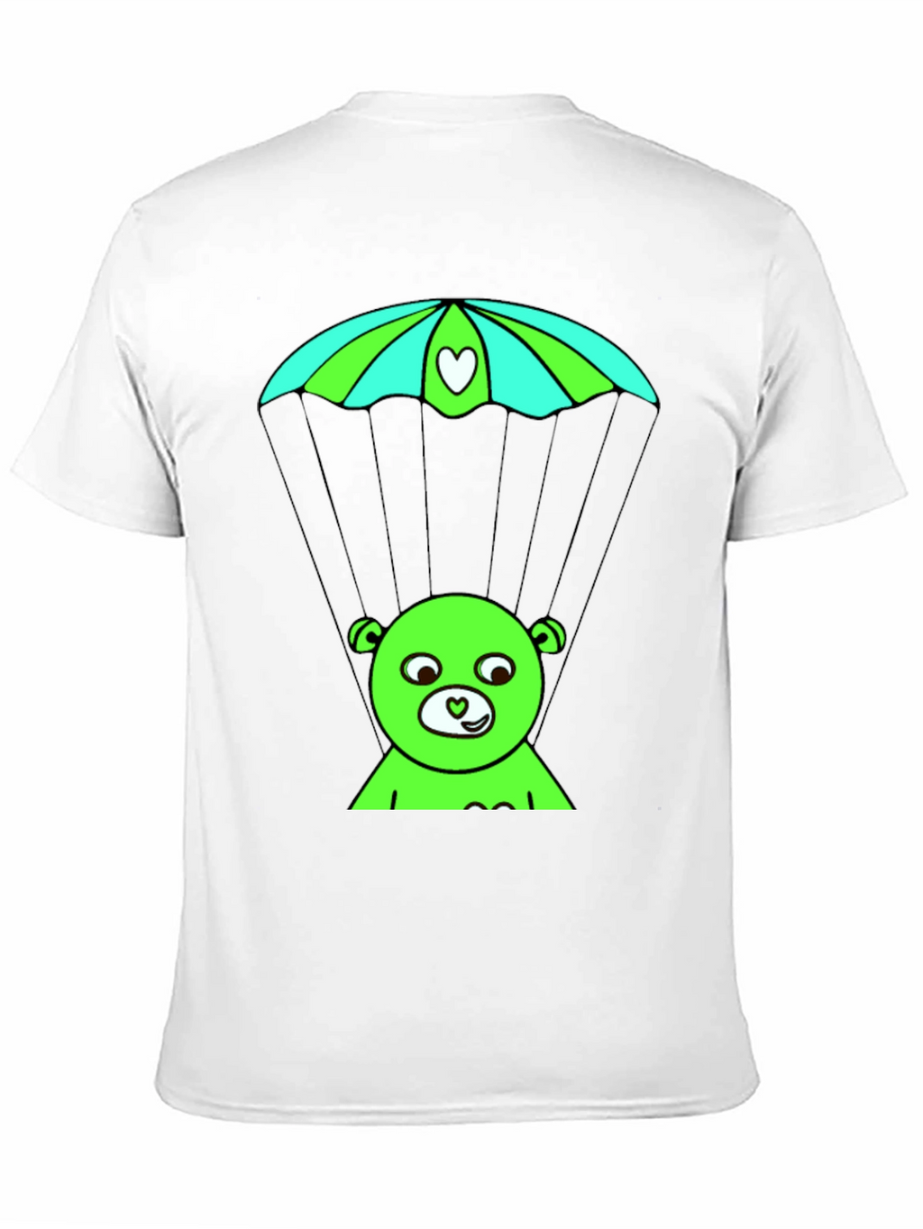 Whimsical Bear Parachute T-Shirt