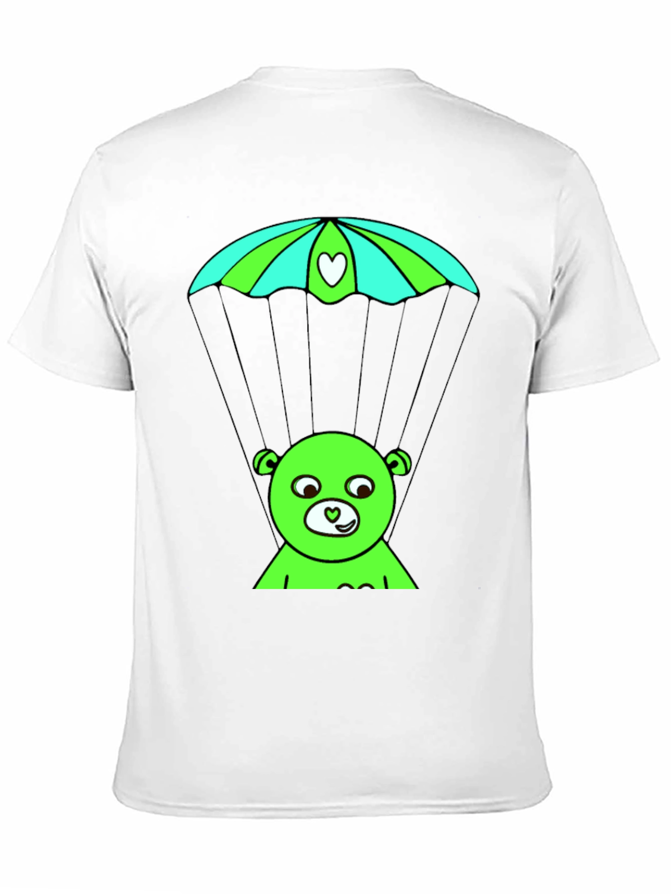 Whimsical Bear Parachute T-Shirt