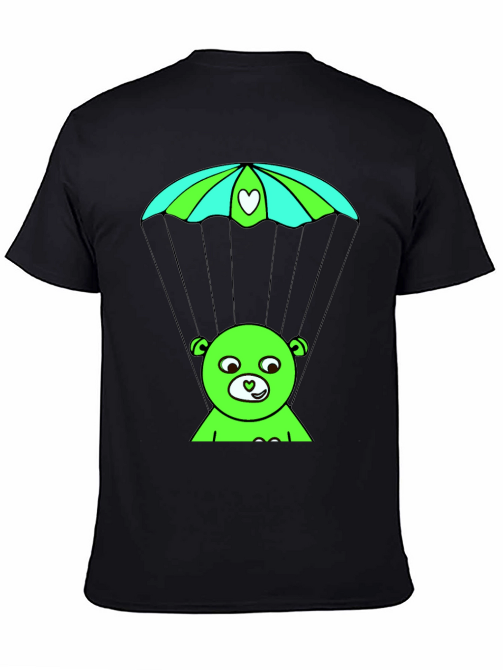 Whimsical Bear Parachute T-Shirt