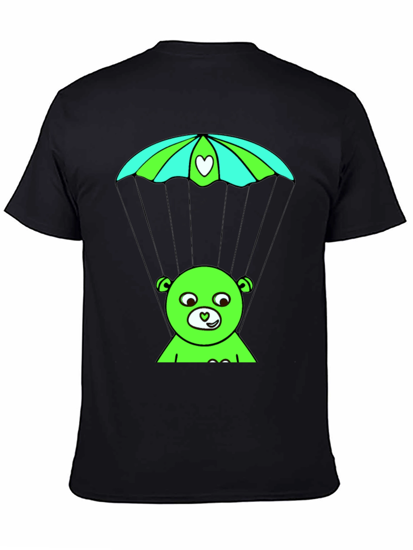 Whimsical Bear Parachute T-Shirt