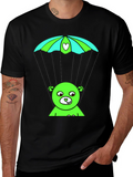 Whimsical Bear Parachute T-Shirt