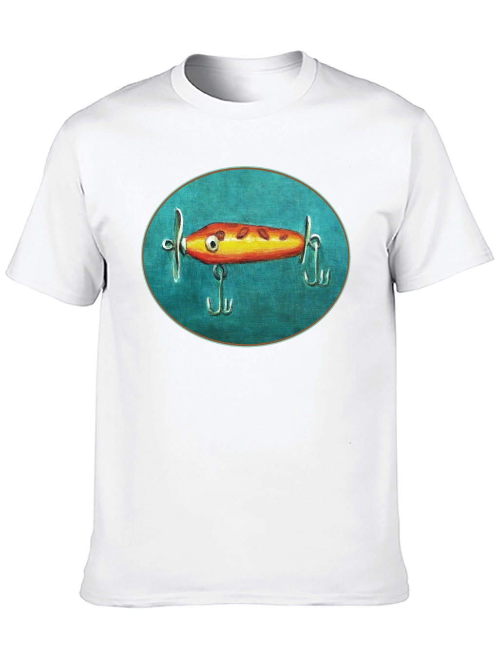 Fishing Lure Graphic Tee - Unique Anglers Style!