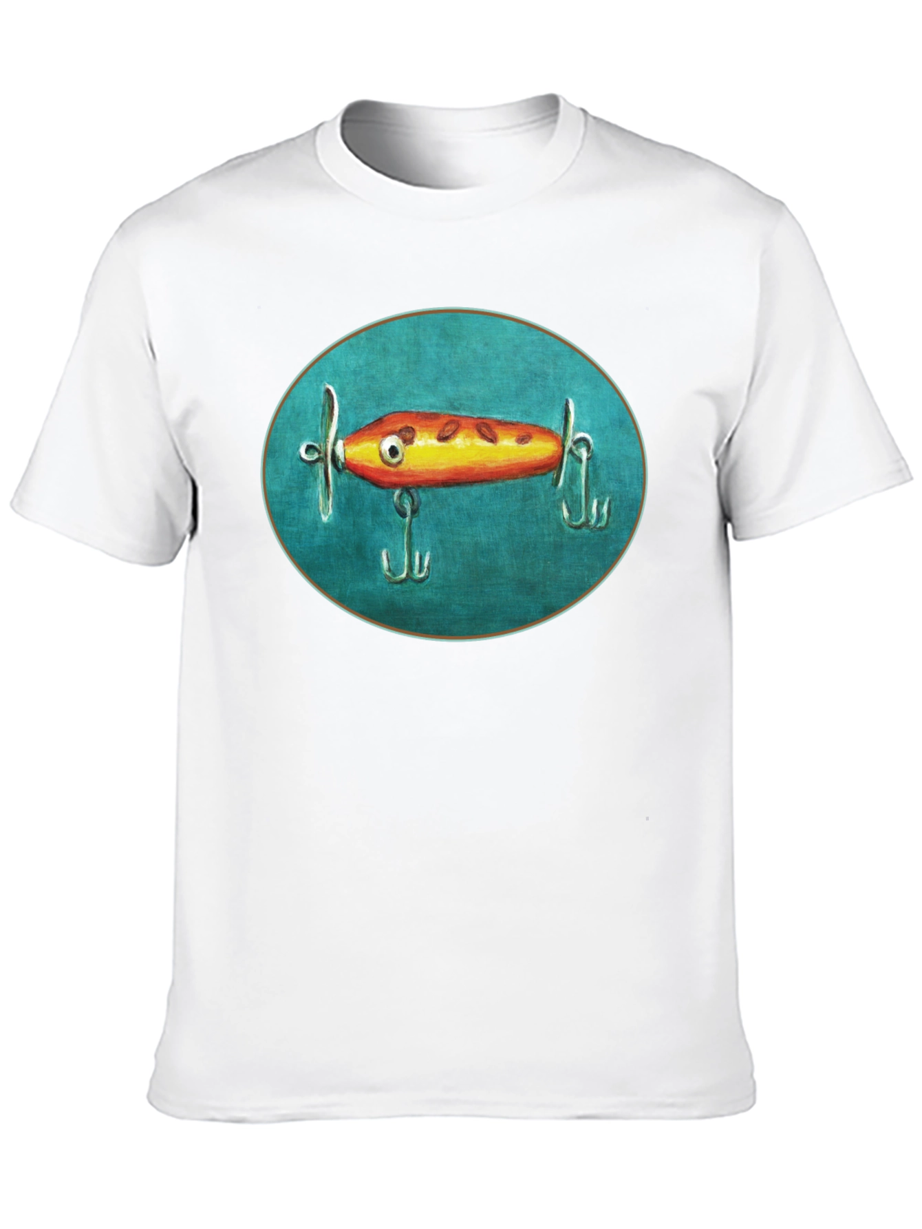 Fishing Lure Graphic Tee - Unique Anglers Style!