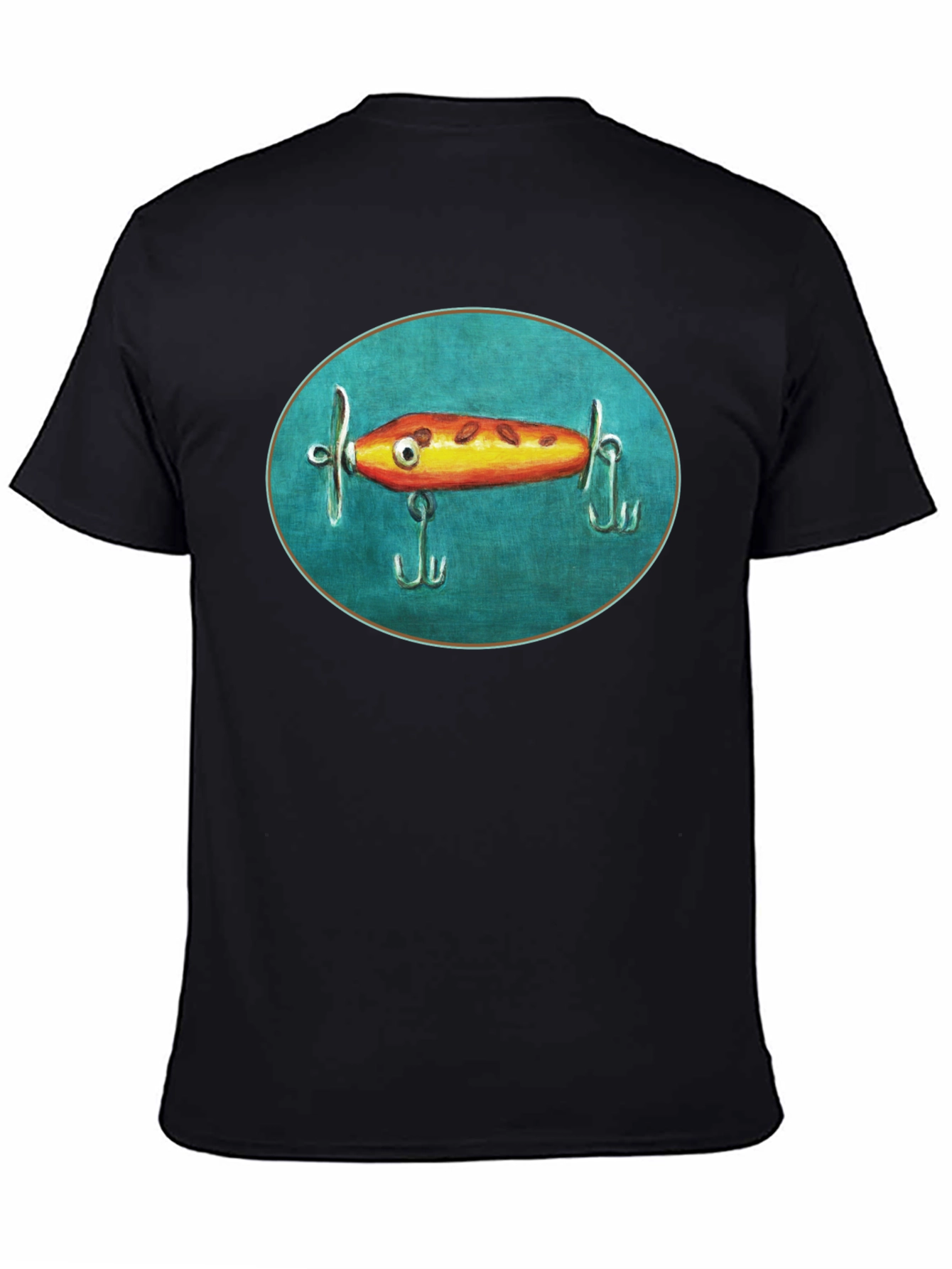 Fishing Lure Graphic Tee - Unique Anglers Style!