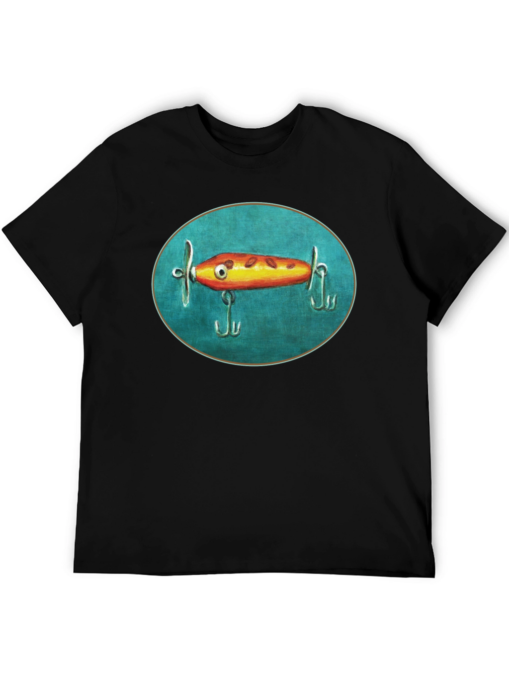 Fishing Lure Graphic Tee - Unique Anglers Style!