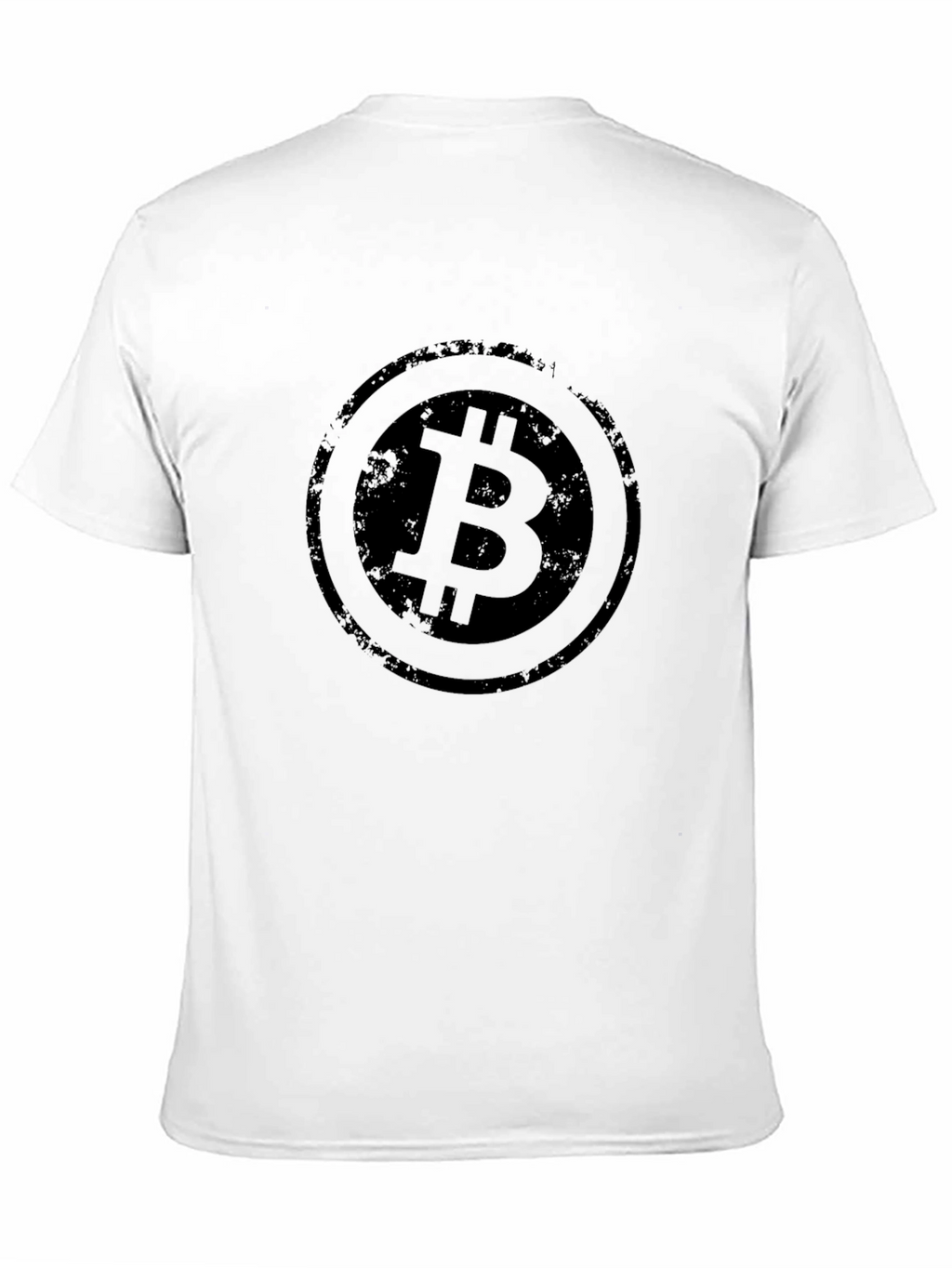 Bitcoin Logo Graphic Tee - Black