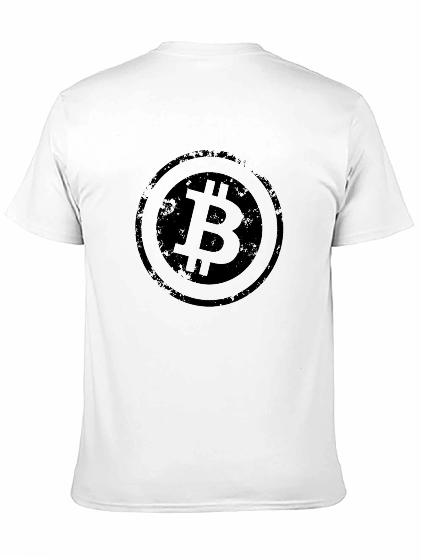 Bitcoin Logo Graphic Tee - Black