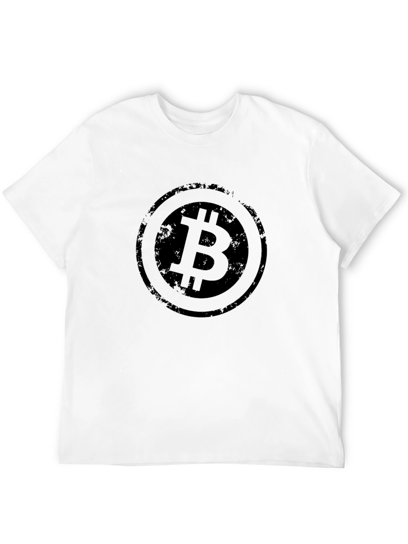 Bitcoin Logo Graphic Tee - Black