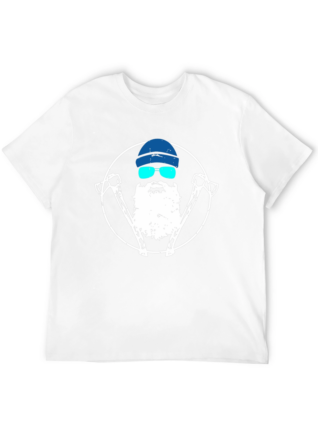 Lumberjack Santa Graphic Tee - Black