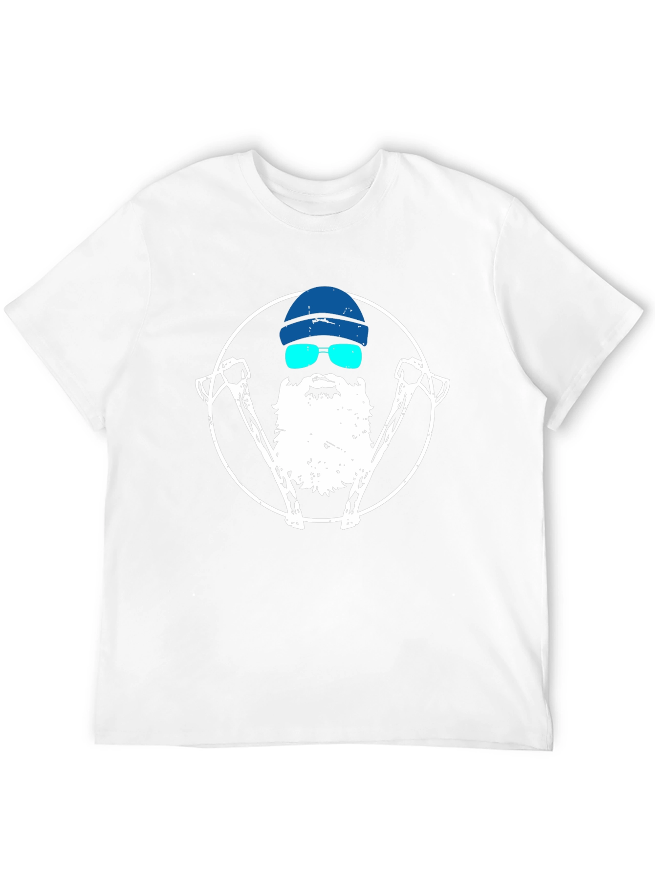 Lumberjack Santa Graphic Tee - Black