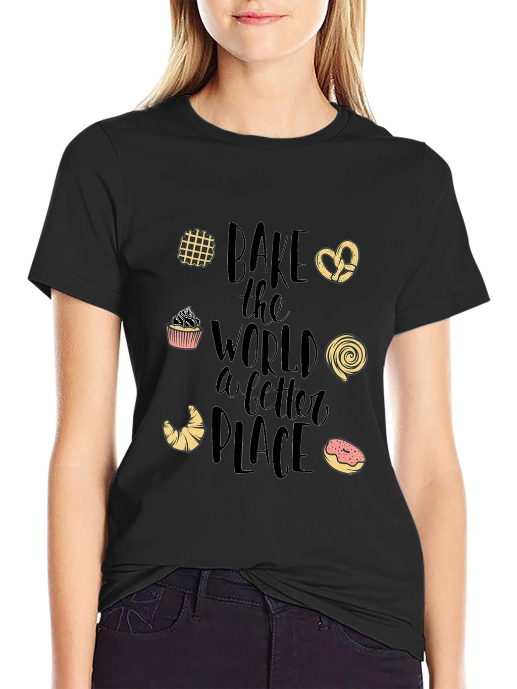 Bake the World T-Shirt - Graphic Tee