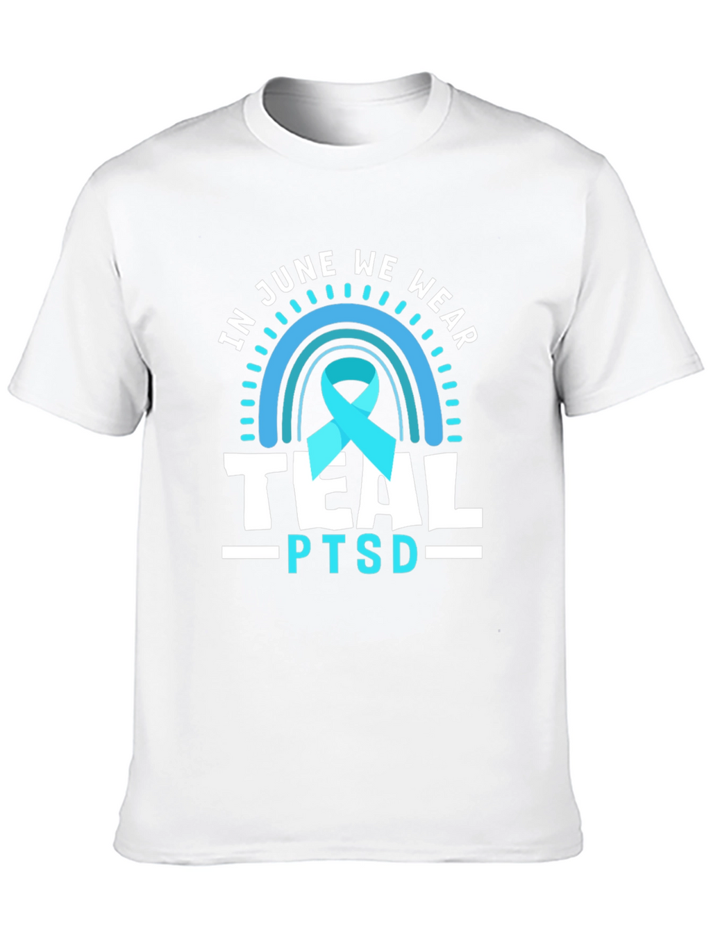 Teal PTSD Awareness T-Shirt