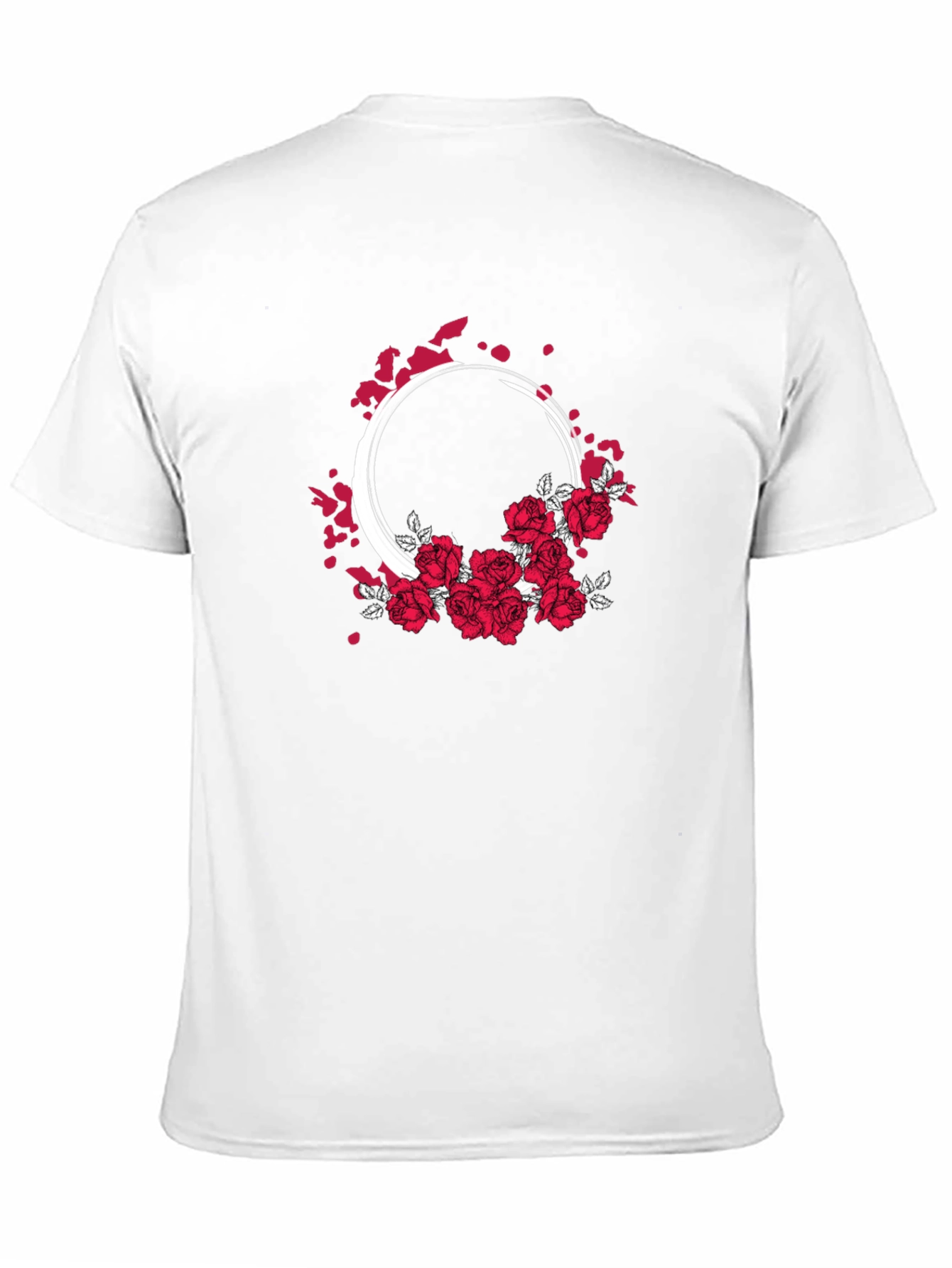 Floral Ring Graphic T-Shirt