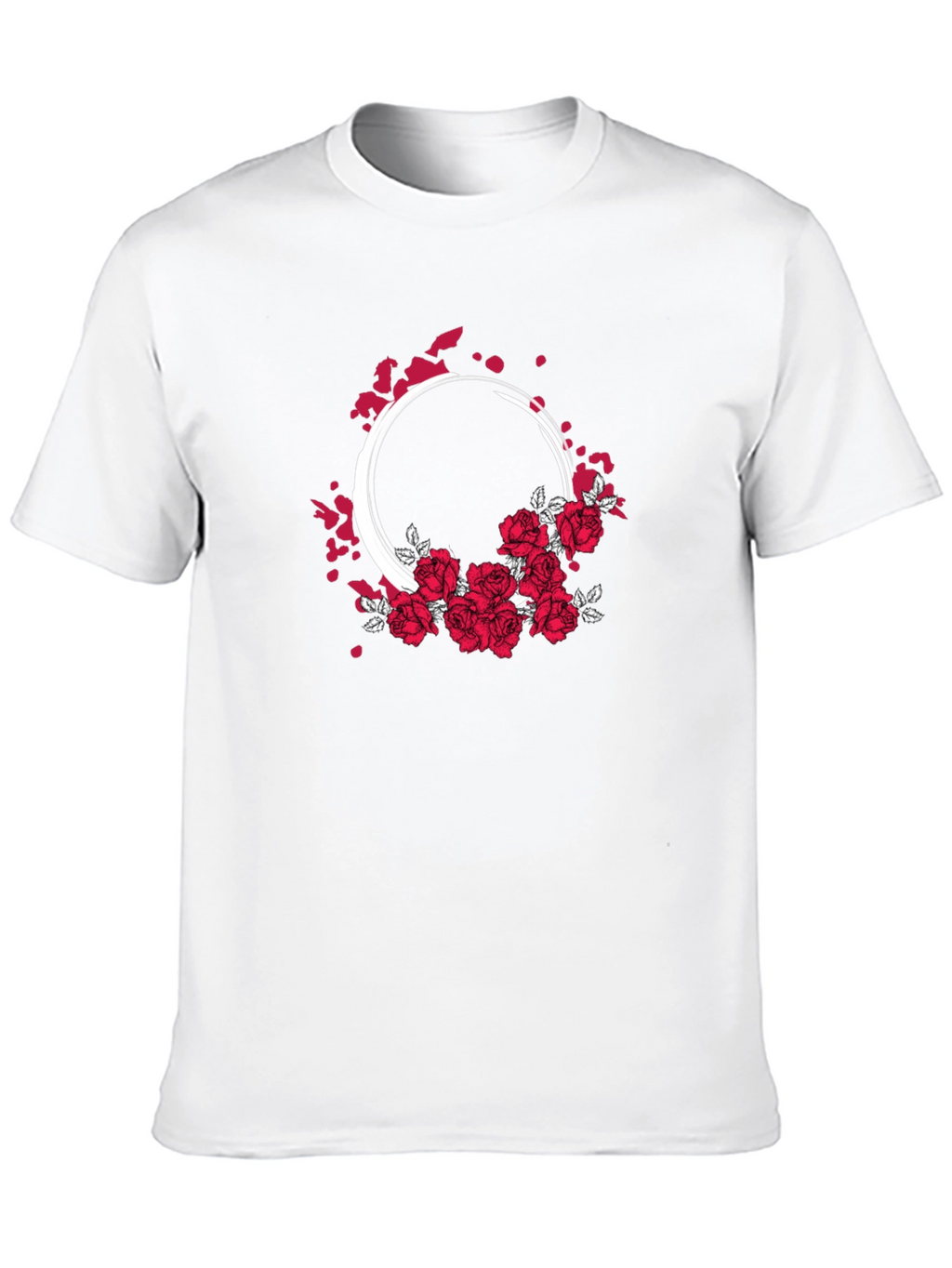 Floral Ring Graphic T-Shirt