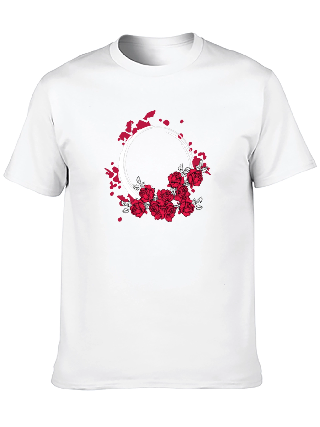 Floral Ring Graphic T-Shirt