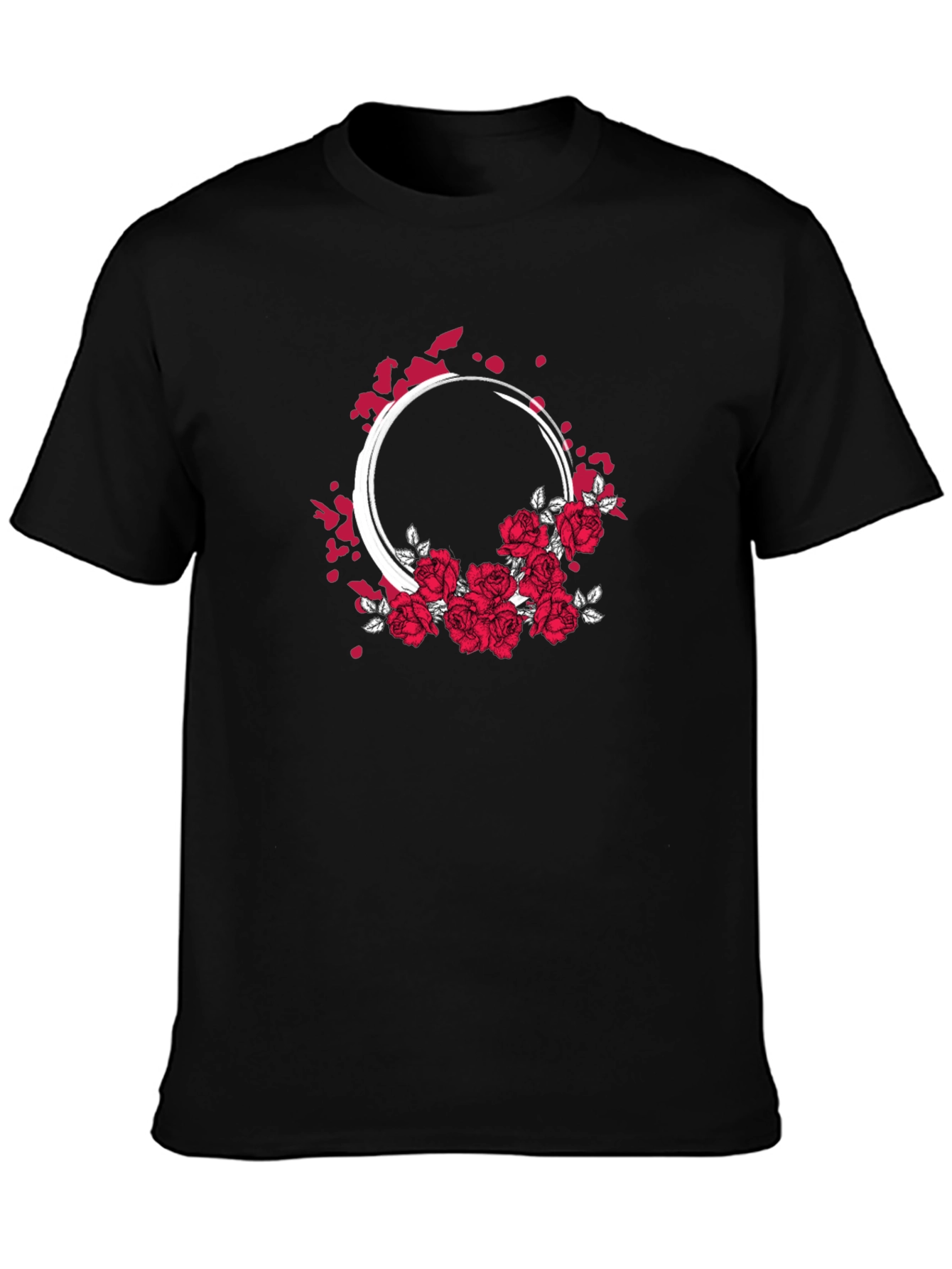 Floral Ring Graphic T-Shirt