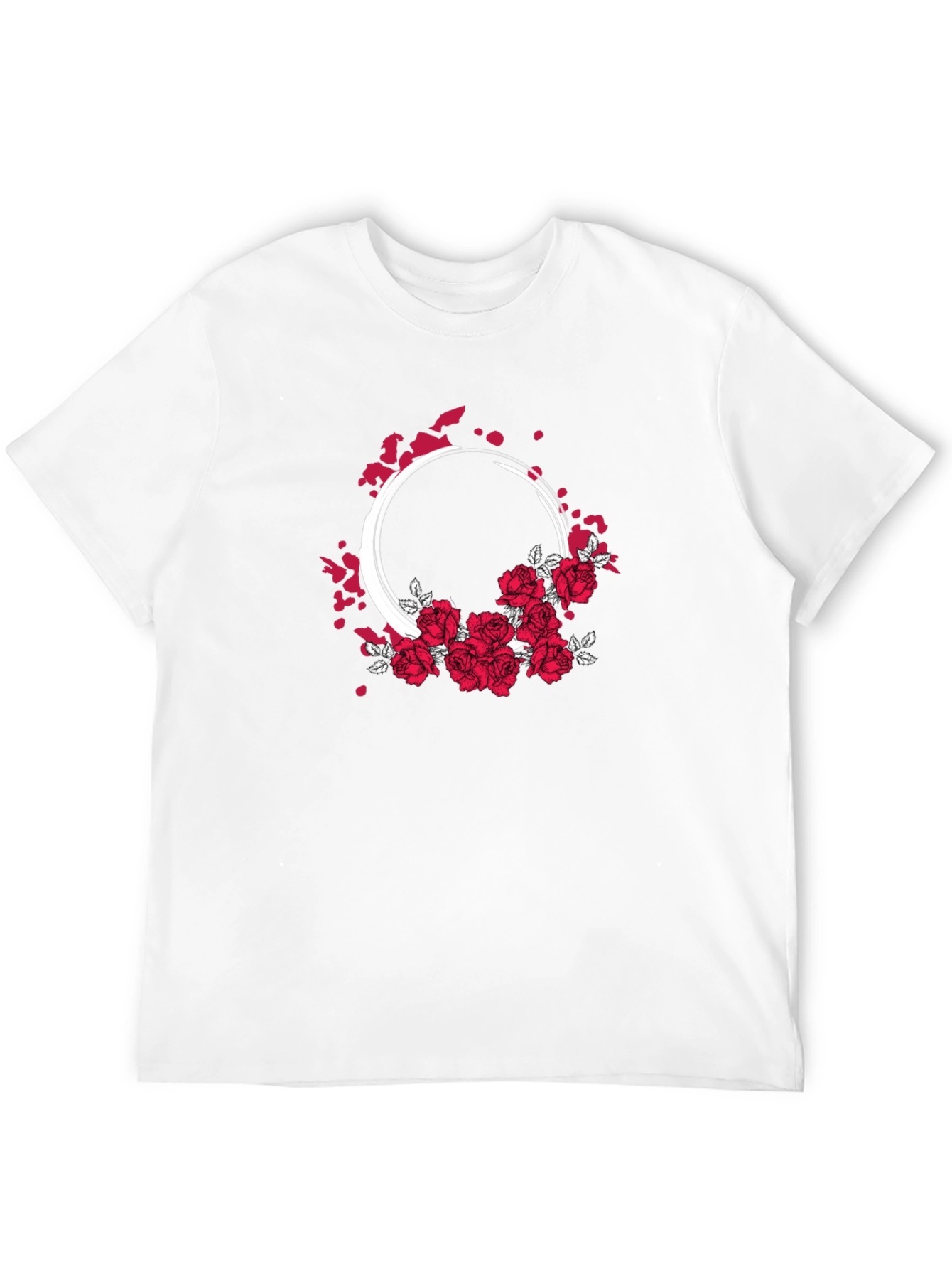 Floral Ring Graphic T-Shirt