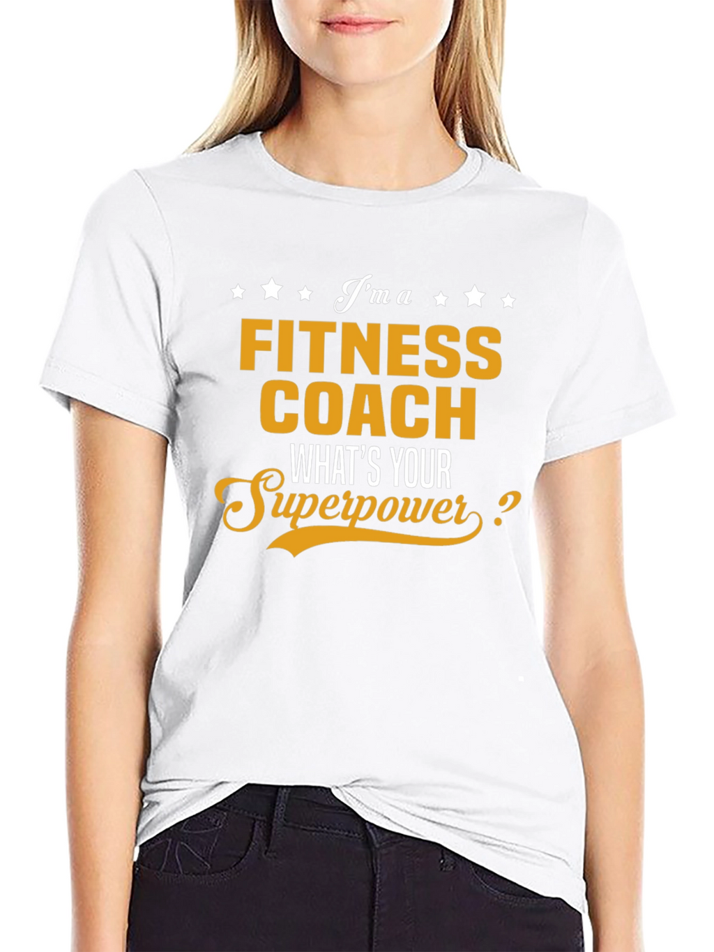 Fitness Coach T-Shirt - Whats Your Superpower?