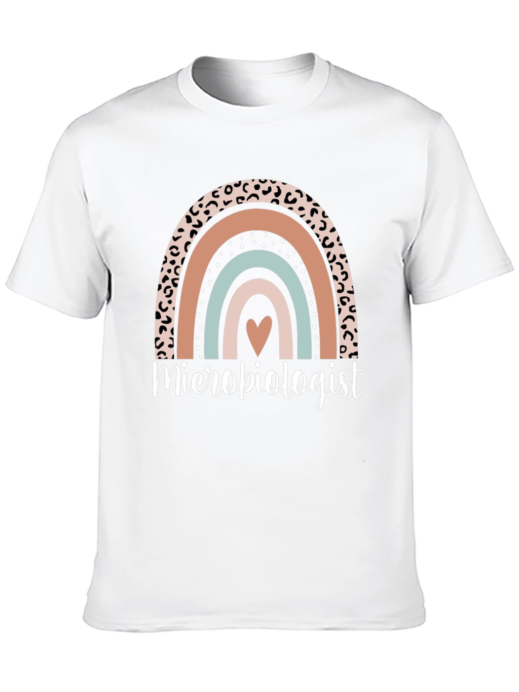 Microbiologist Rainbow Graphic Tee