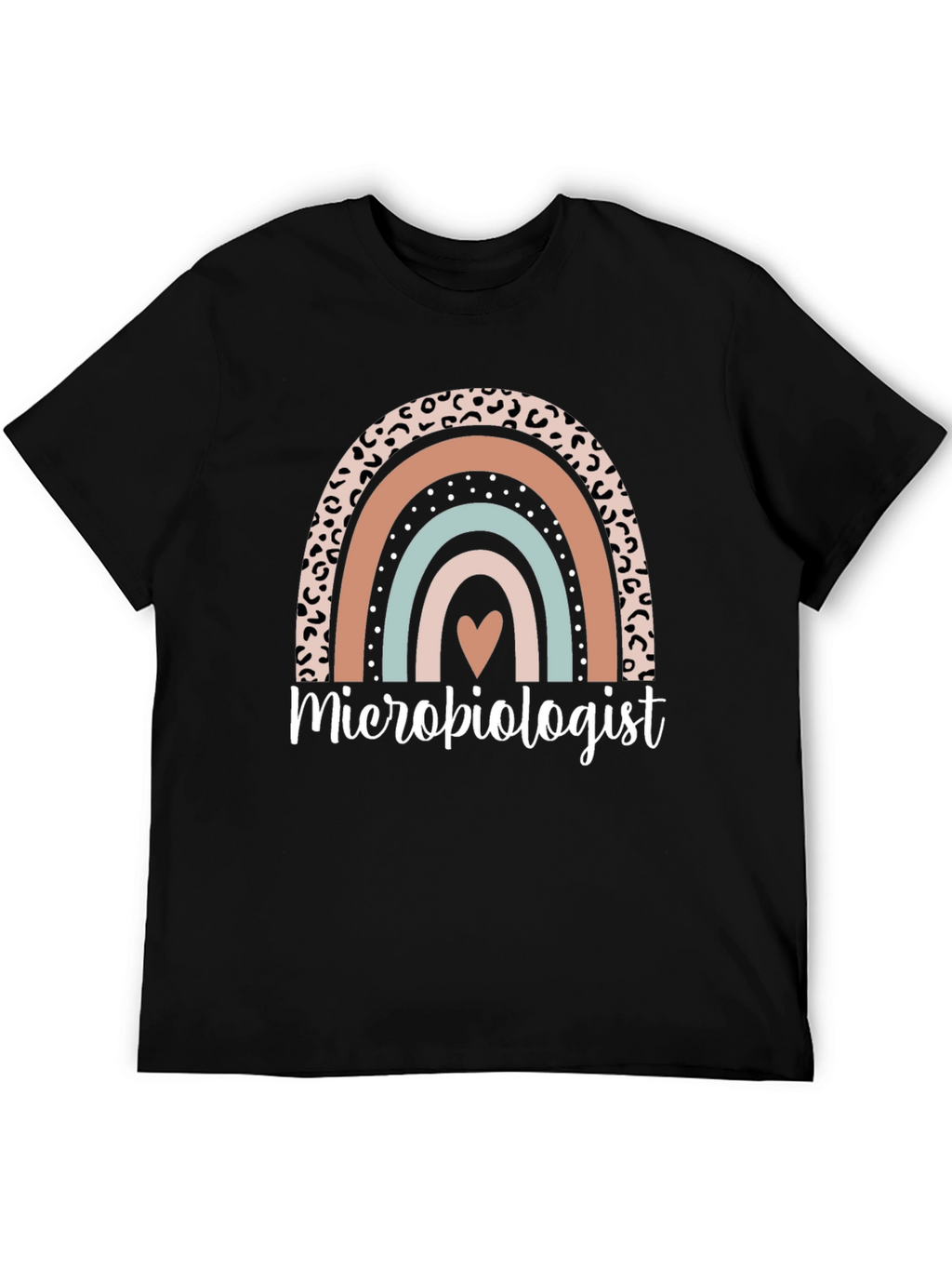 Microbiologist Rainbow Graphic Tee
