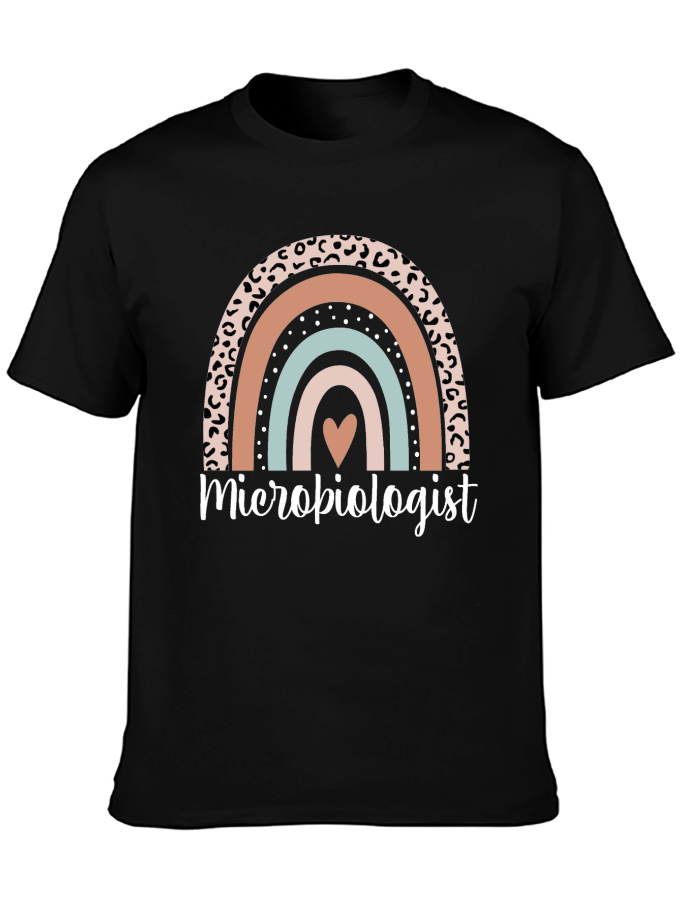 Microbiologist Rainbow Graphic Tee