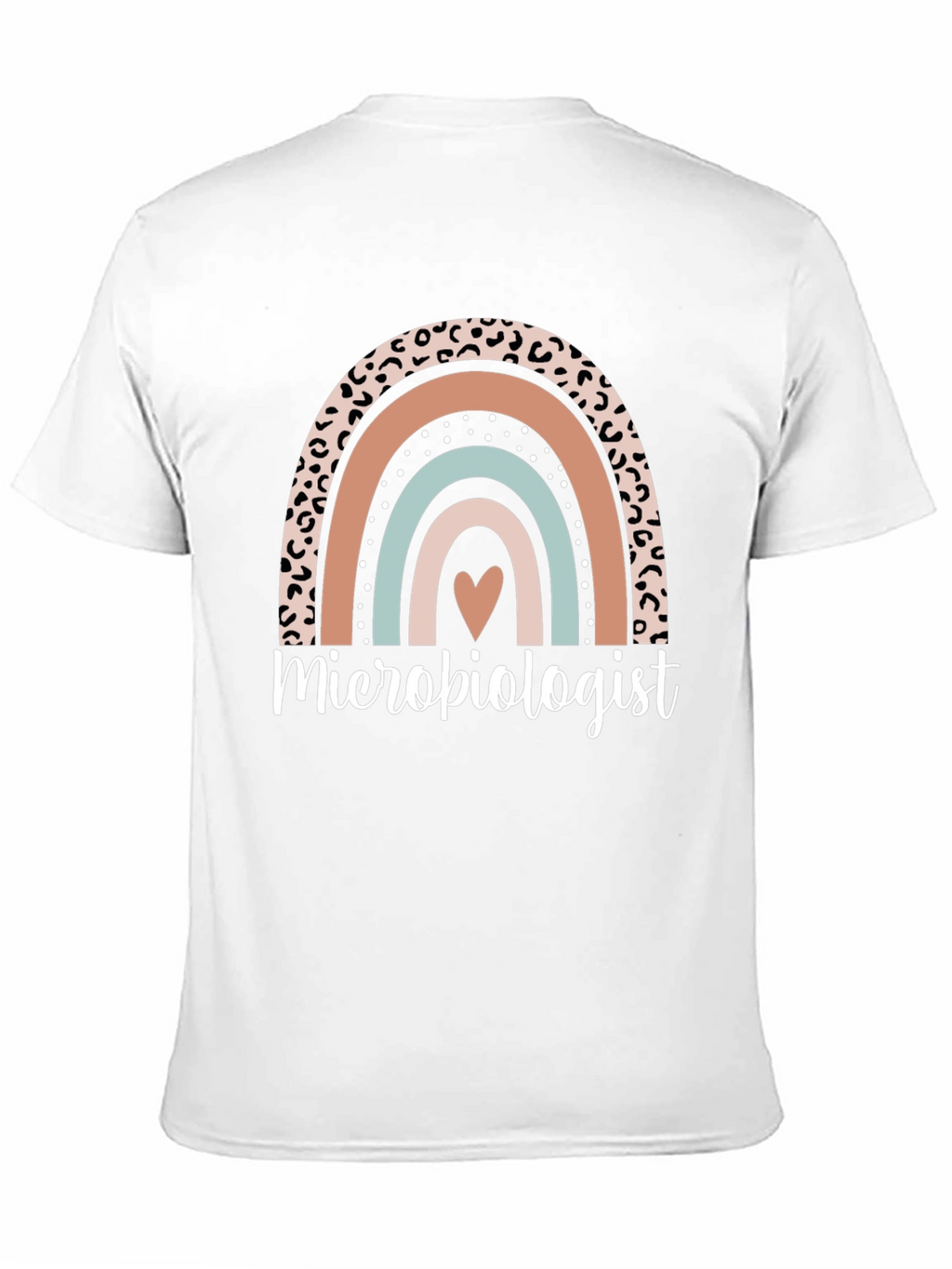Microbiologist Rainbow Graphic Tee