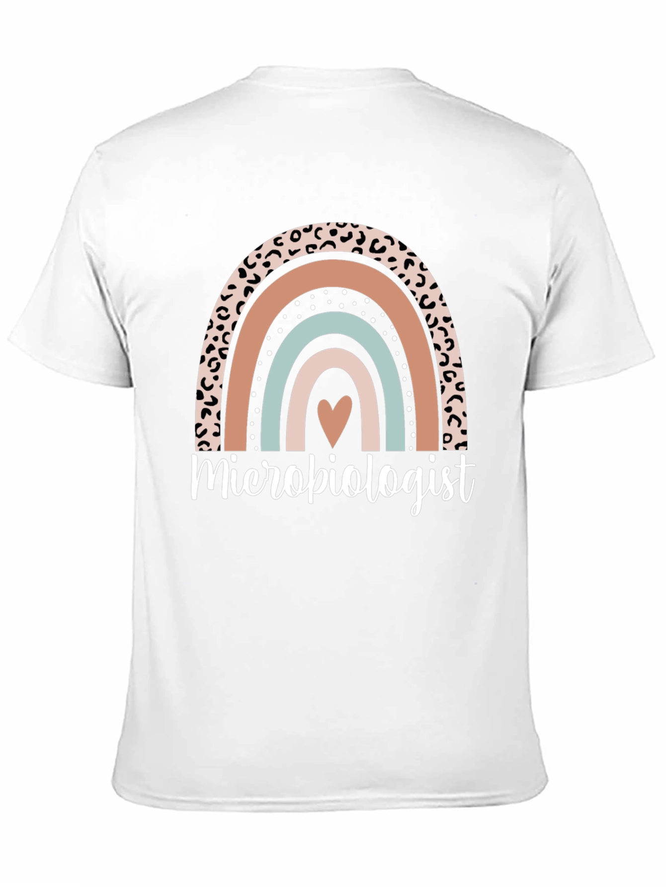Microbiologist Rainbow Graphic Tee