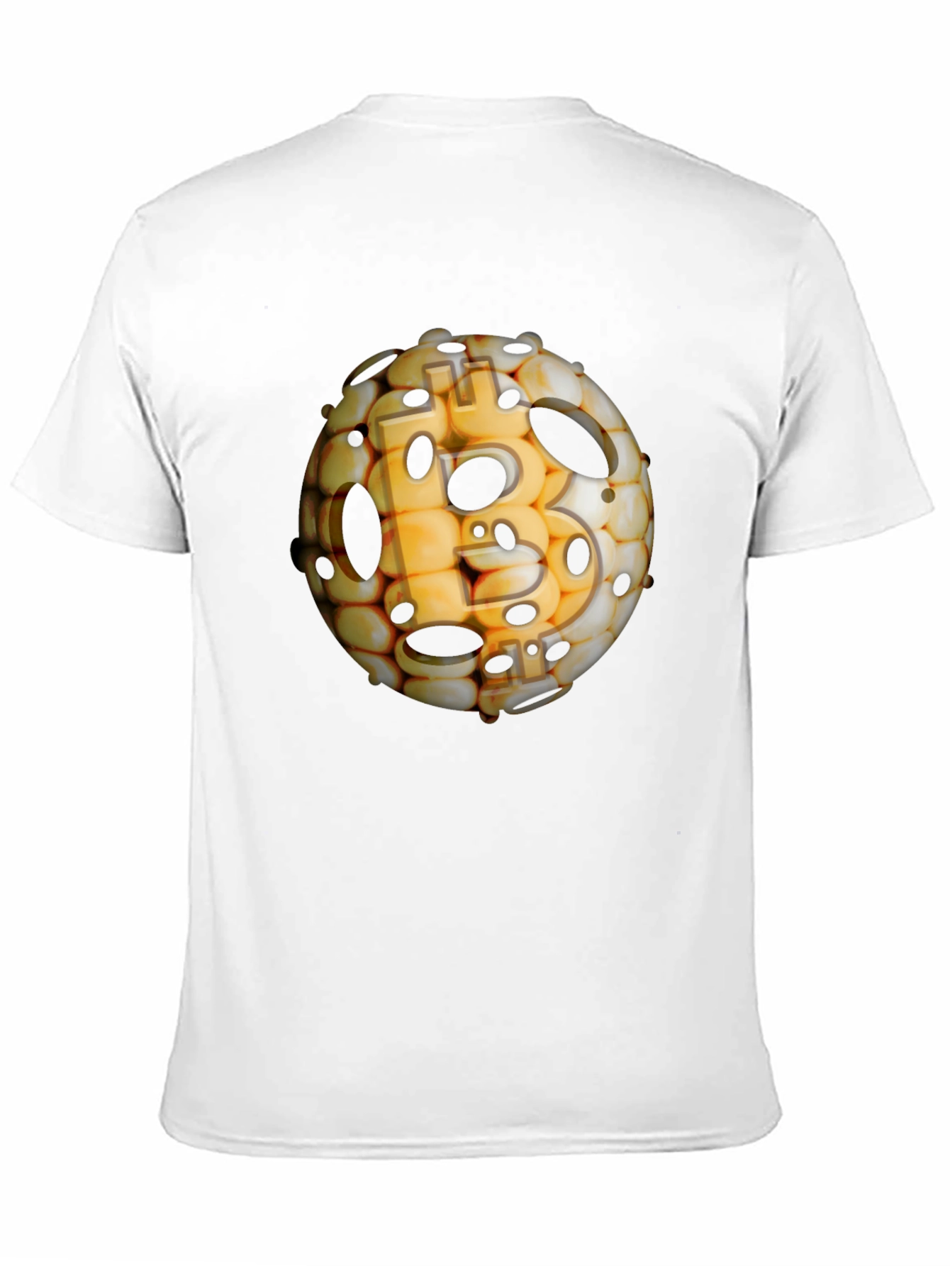 Bitcoin Sphere Black T-Shirt - Crypto Design
