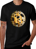 Bitcoin Sphere Black T-Shirt - Crypto Design