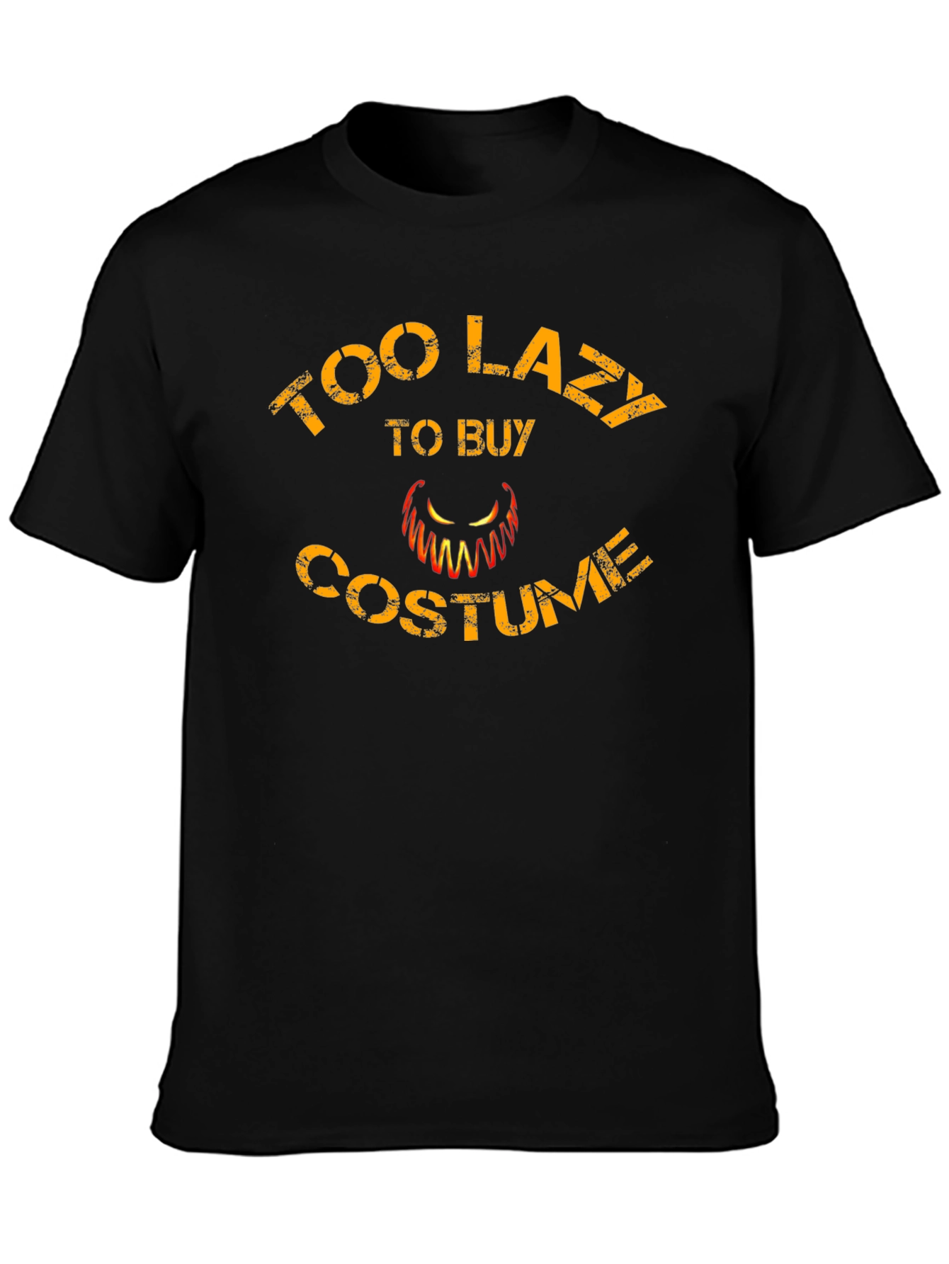 Too Lazy To Buy Costume Halloween Graphic Tee