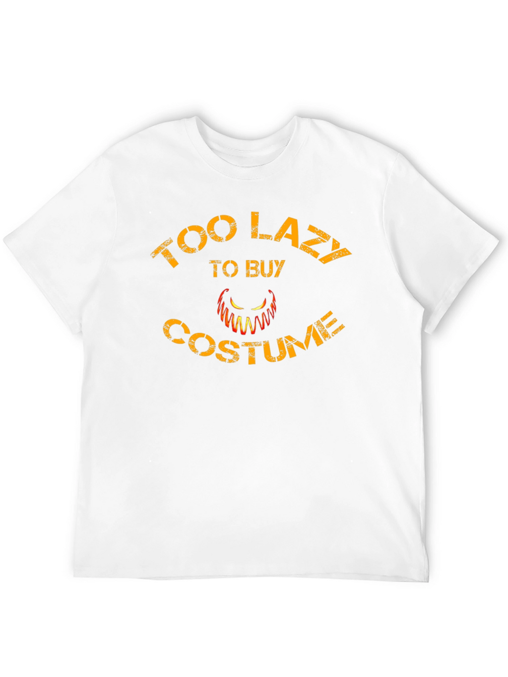 Too Lazy To Buy Costume Halloween Graphic Tee