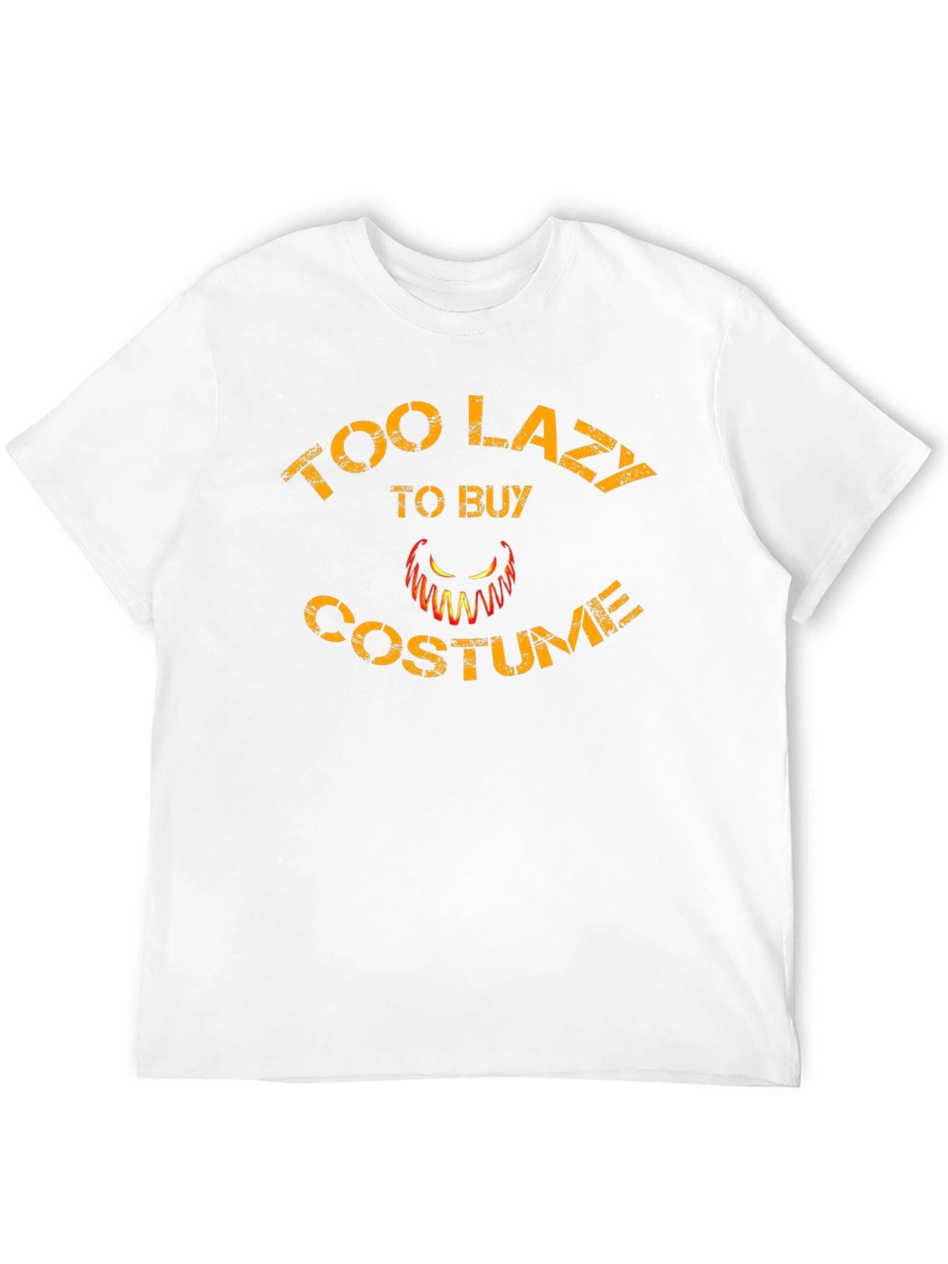 Too Lazy To Buy Costume Halloween Graphic Tee