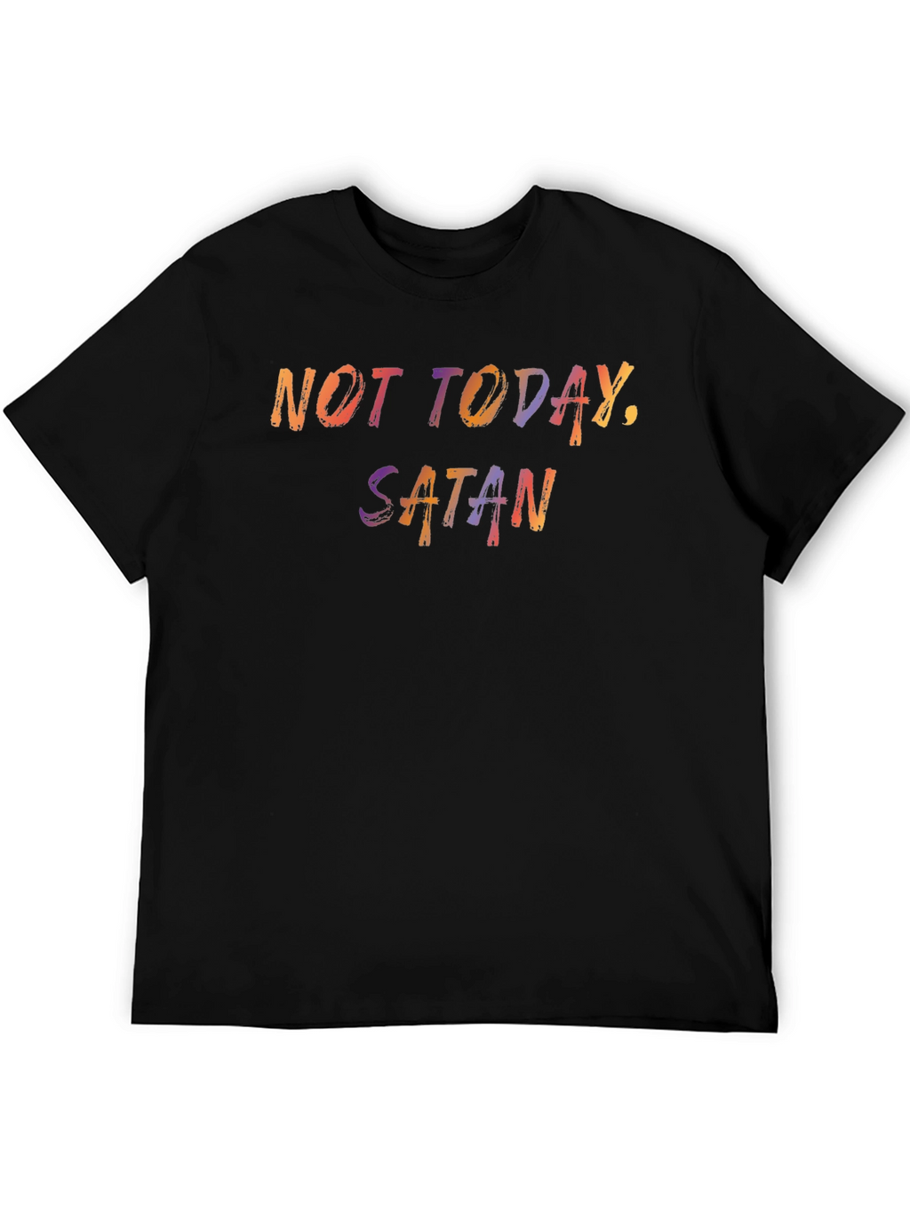 Not Today Satan Graphic Tee