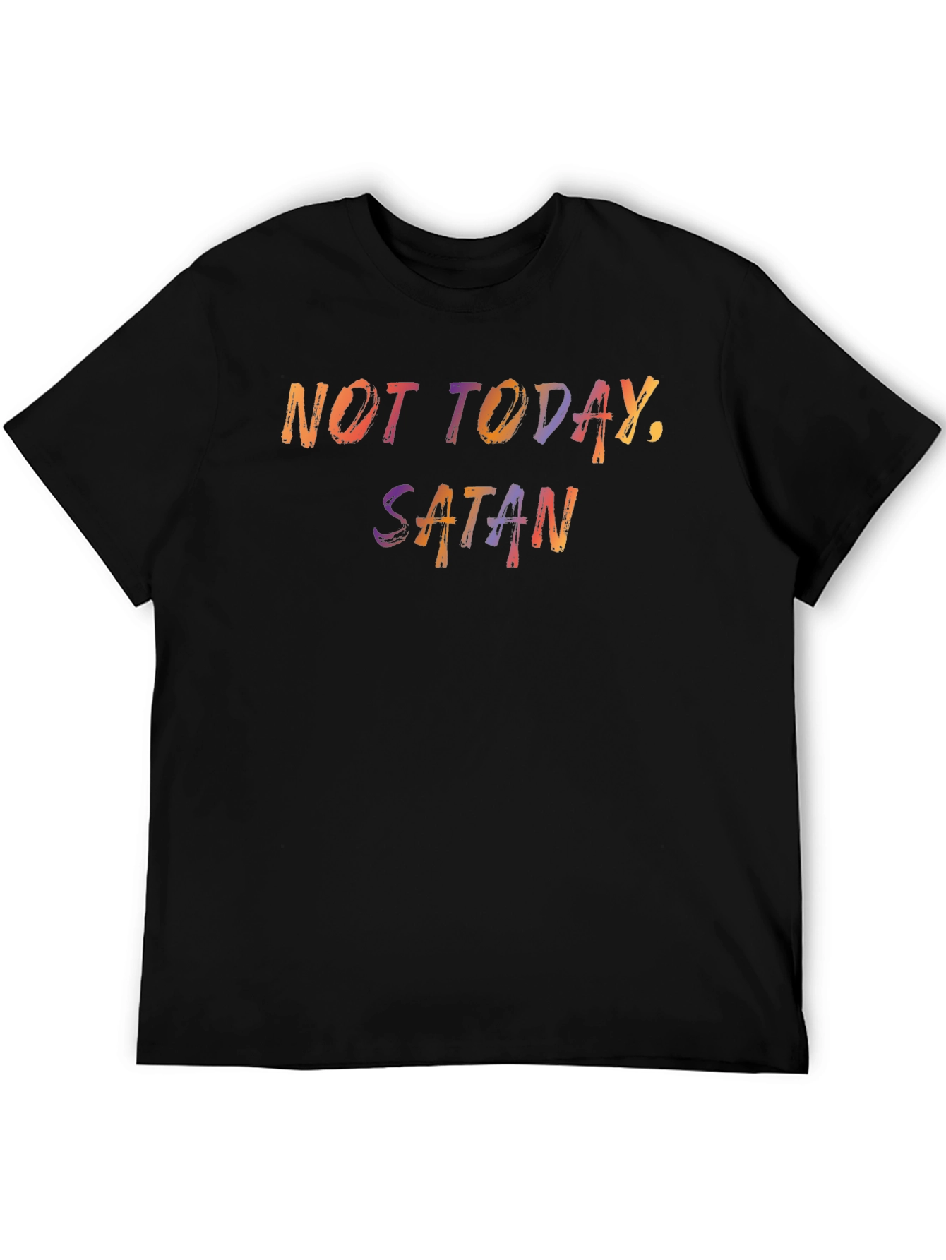 Not Today Satan Graphic Tee