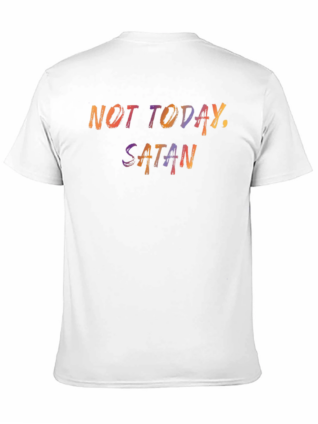 Not Today Satan Graphic Tee