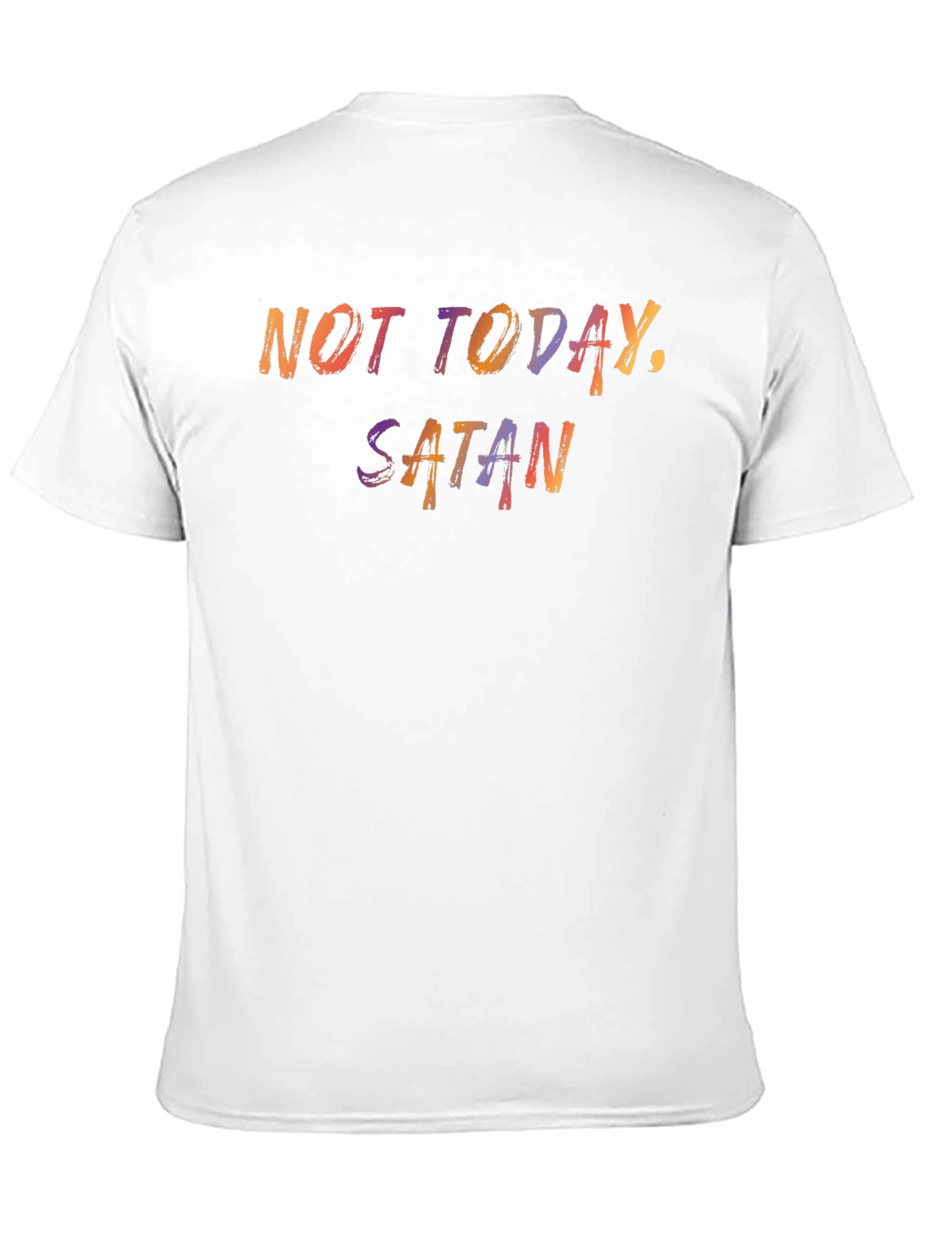 Not Today Satan Graphic Tee