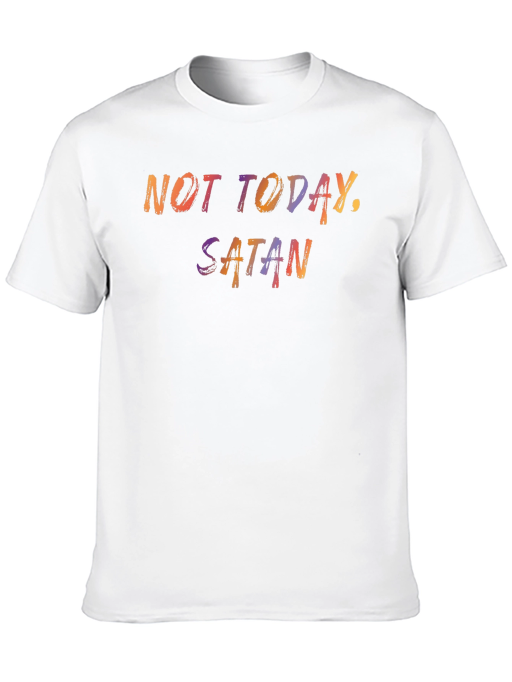 Not Today Satan Graphic Tee