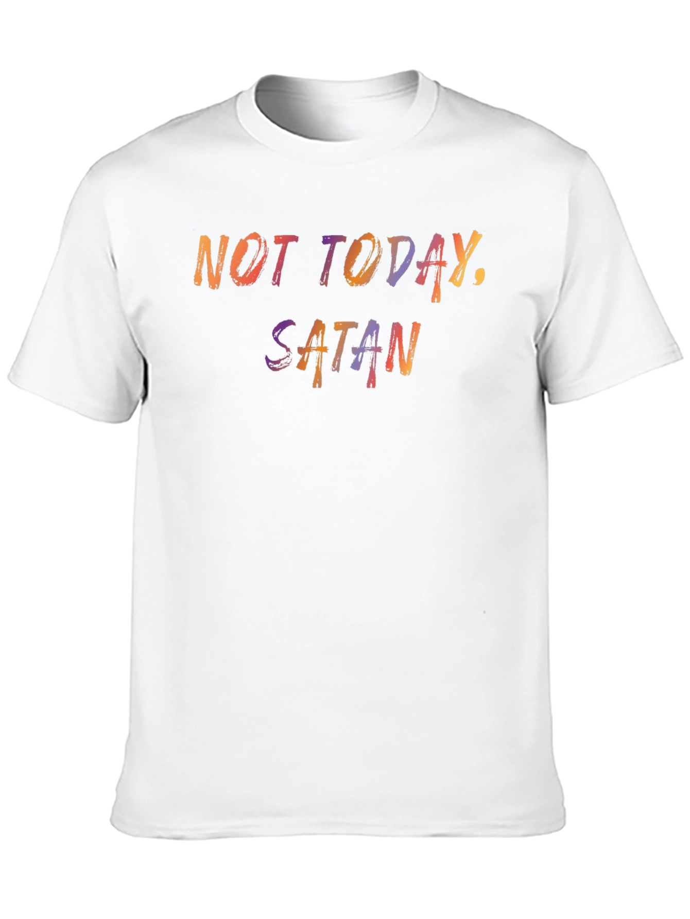 Not Today Satan Graphic Tee