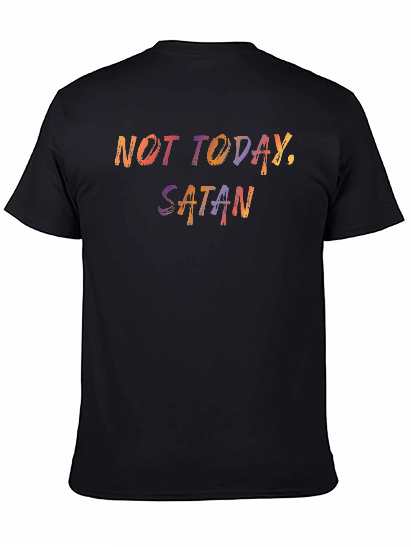 Not Today Satan Graphic Tee