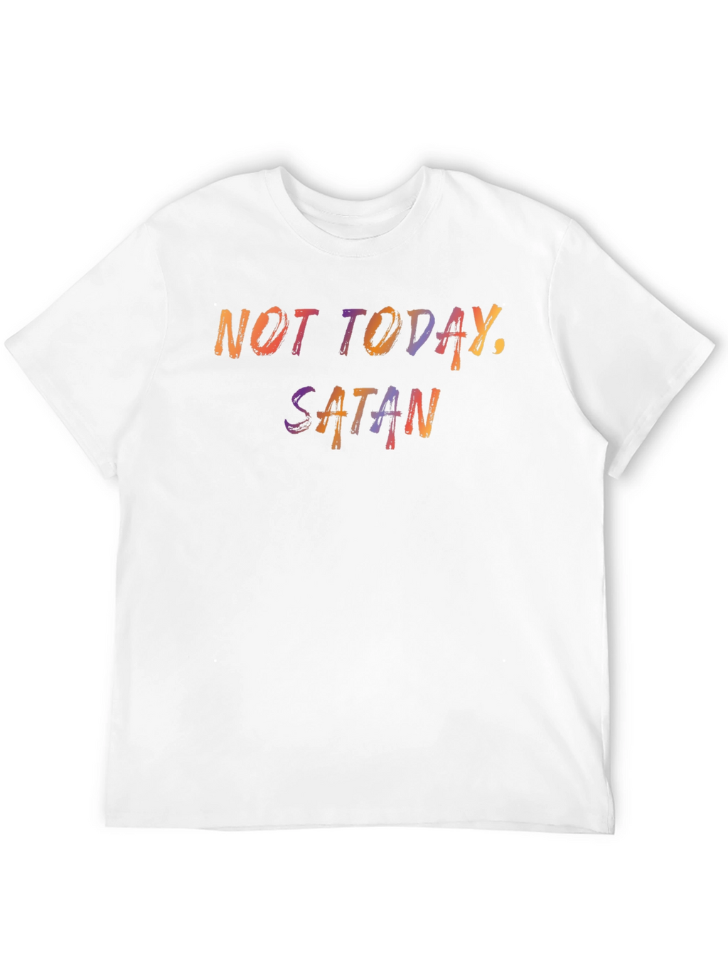 Not Today Satan Graphic Tee