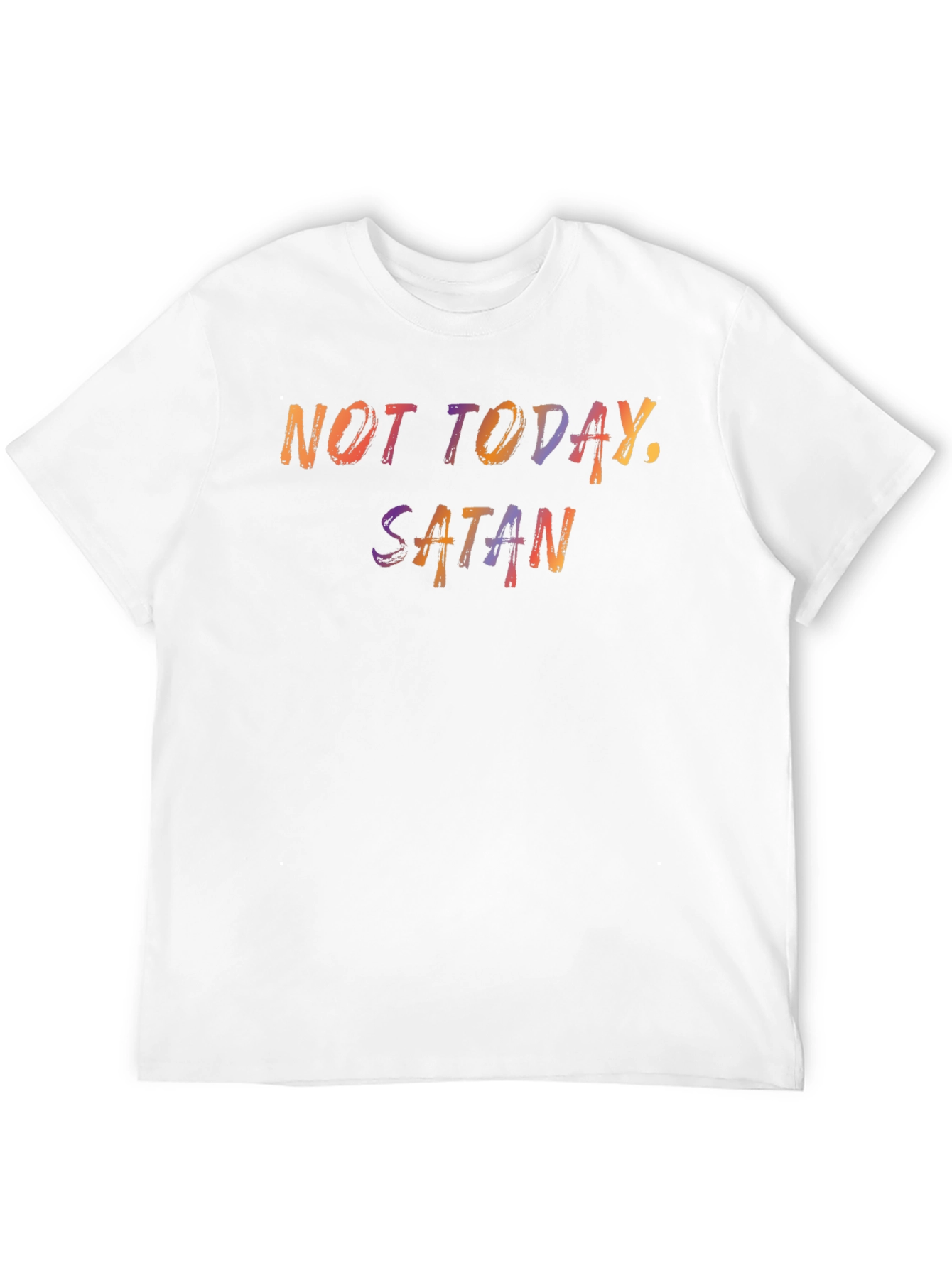 Not Today Satan Graphic Tee