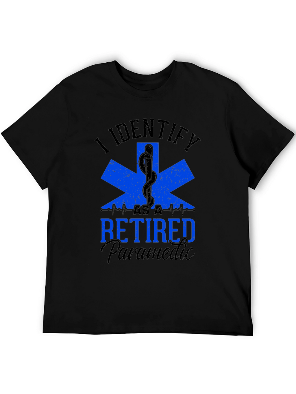 Retired Paramedic T-Shirt - EMS Design