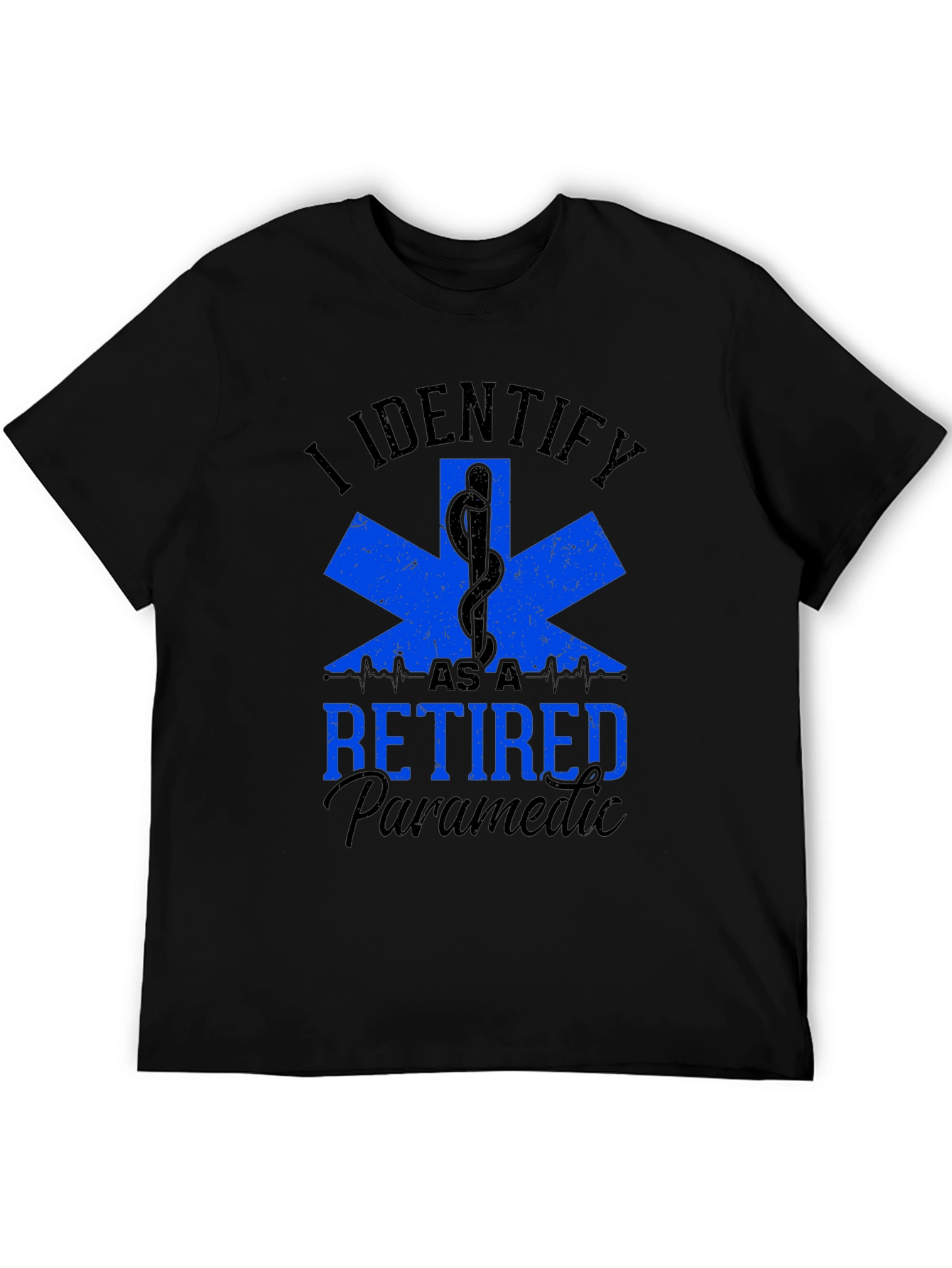 Retired Paramedic T-Shirt - EMS Design