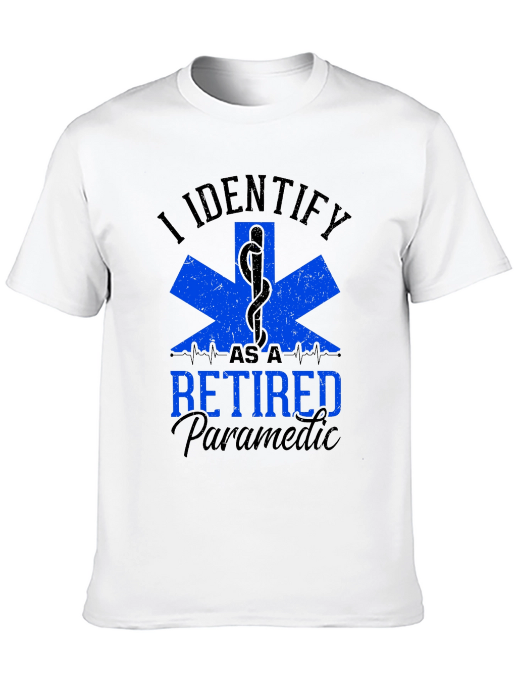Retired Paramedic T-Shirt - EMS Design