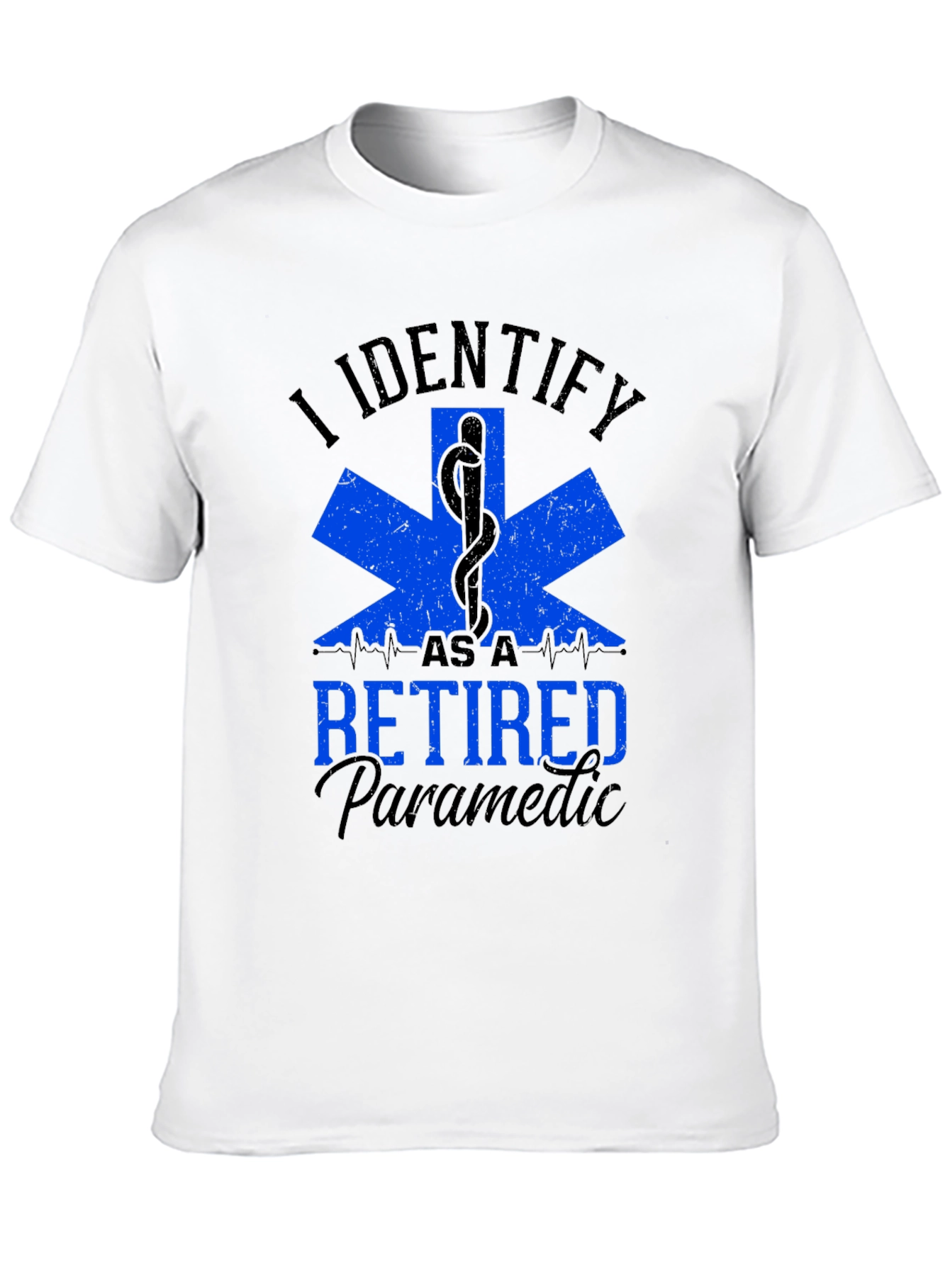Retired Paramedic T-Shirt - EMS Design