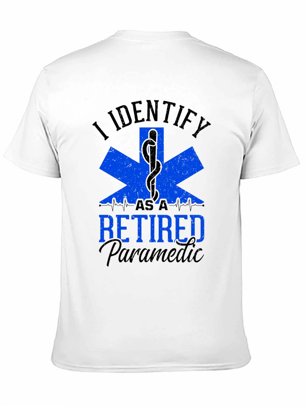 Retired Paramedic T-Shirt - EMS Design